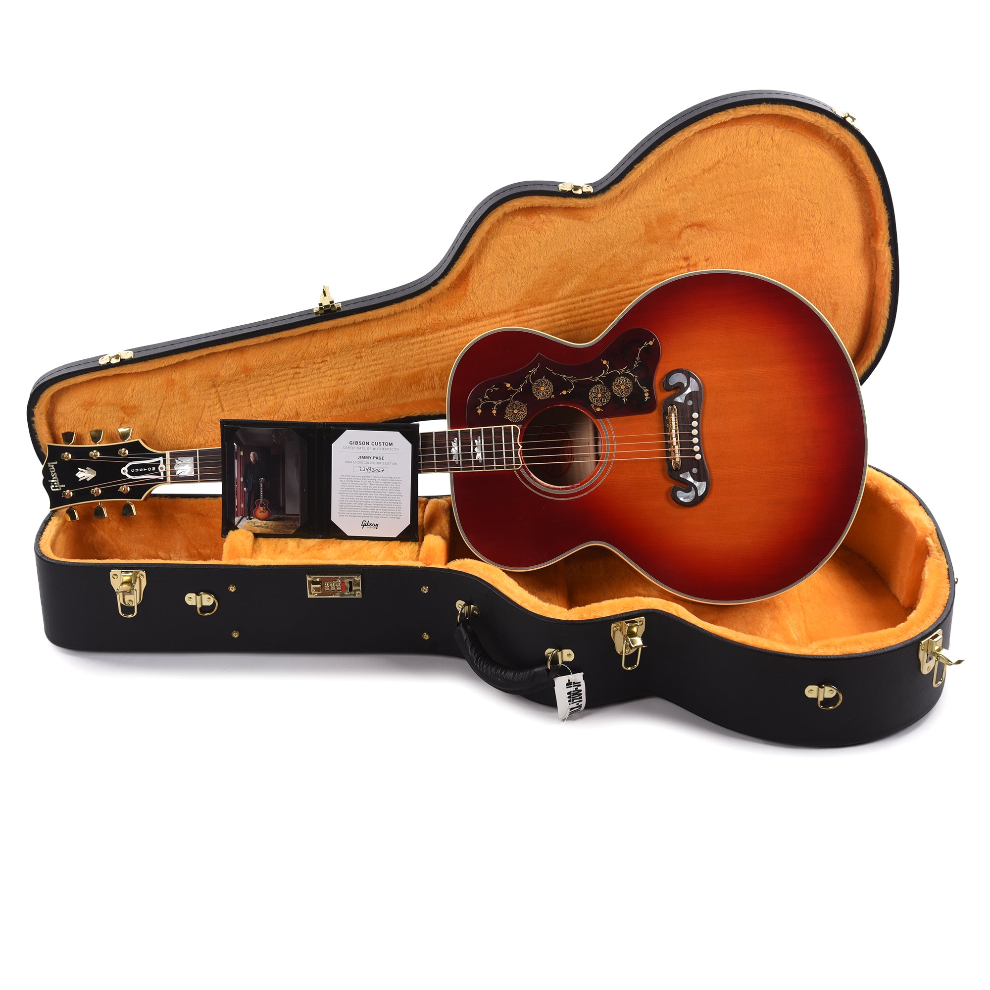 Gibson Custom Shop Artist Collector's Edition Jimmy Page 1964 SJ-200 Cherry Tea Acoustic Guitars / Jumbo