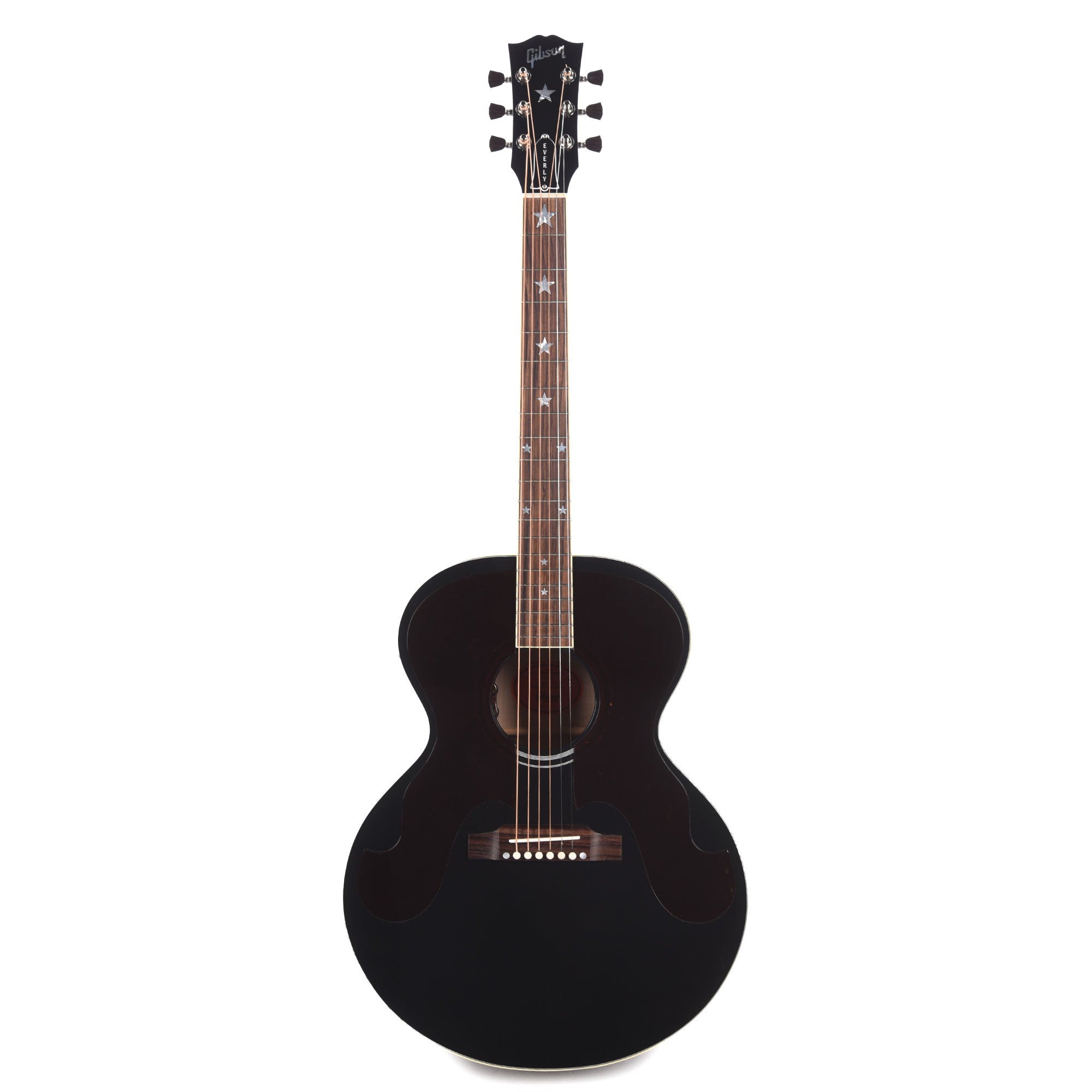 Gibson Custom Shop Artist Everly Brothers J-180 Ebony Acoustic Guitars / Jumbo