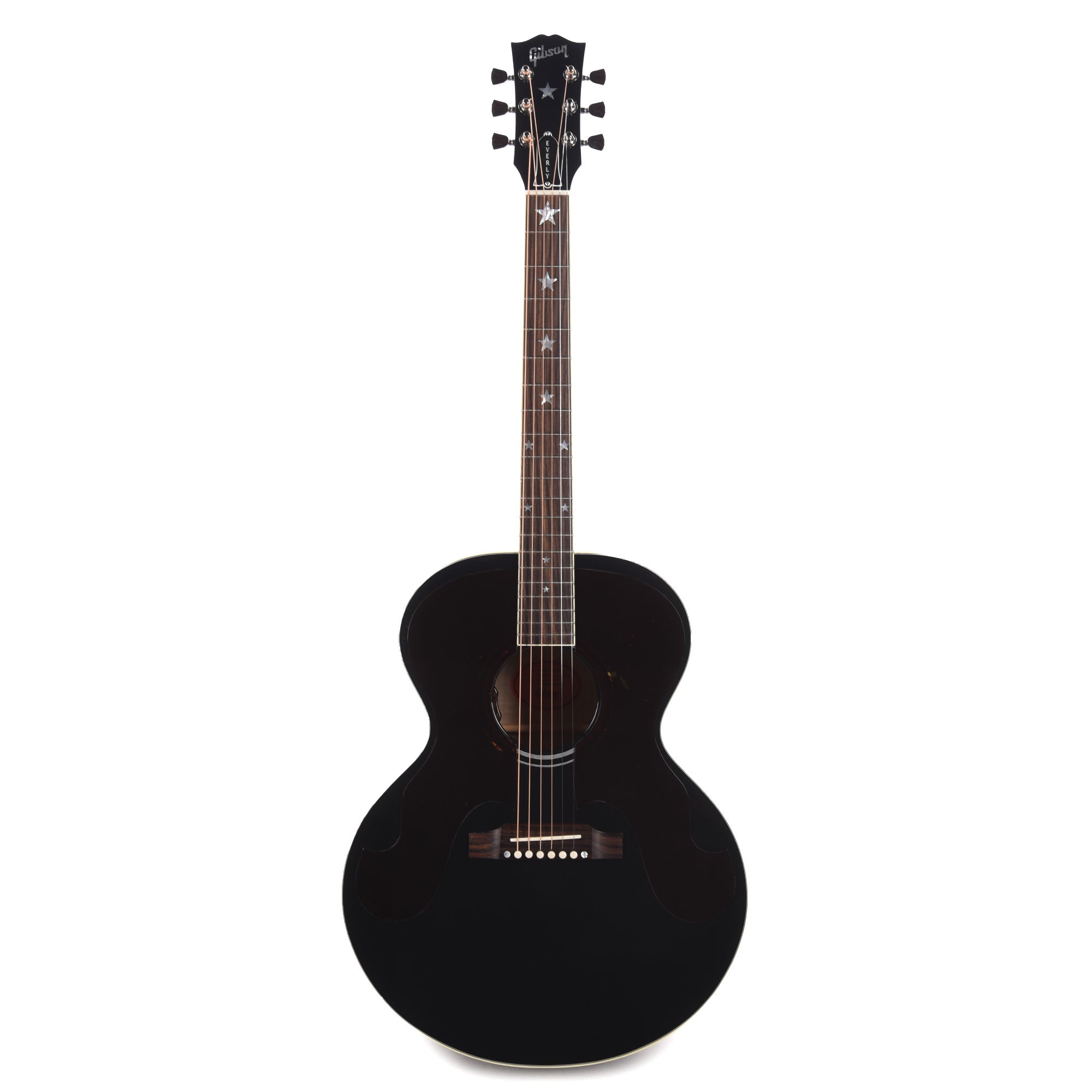 Gibson Custom Shop Artist Everly Brothers J-180 Ebony Acoustic Guitars / Jumbo
