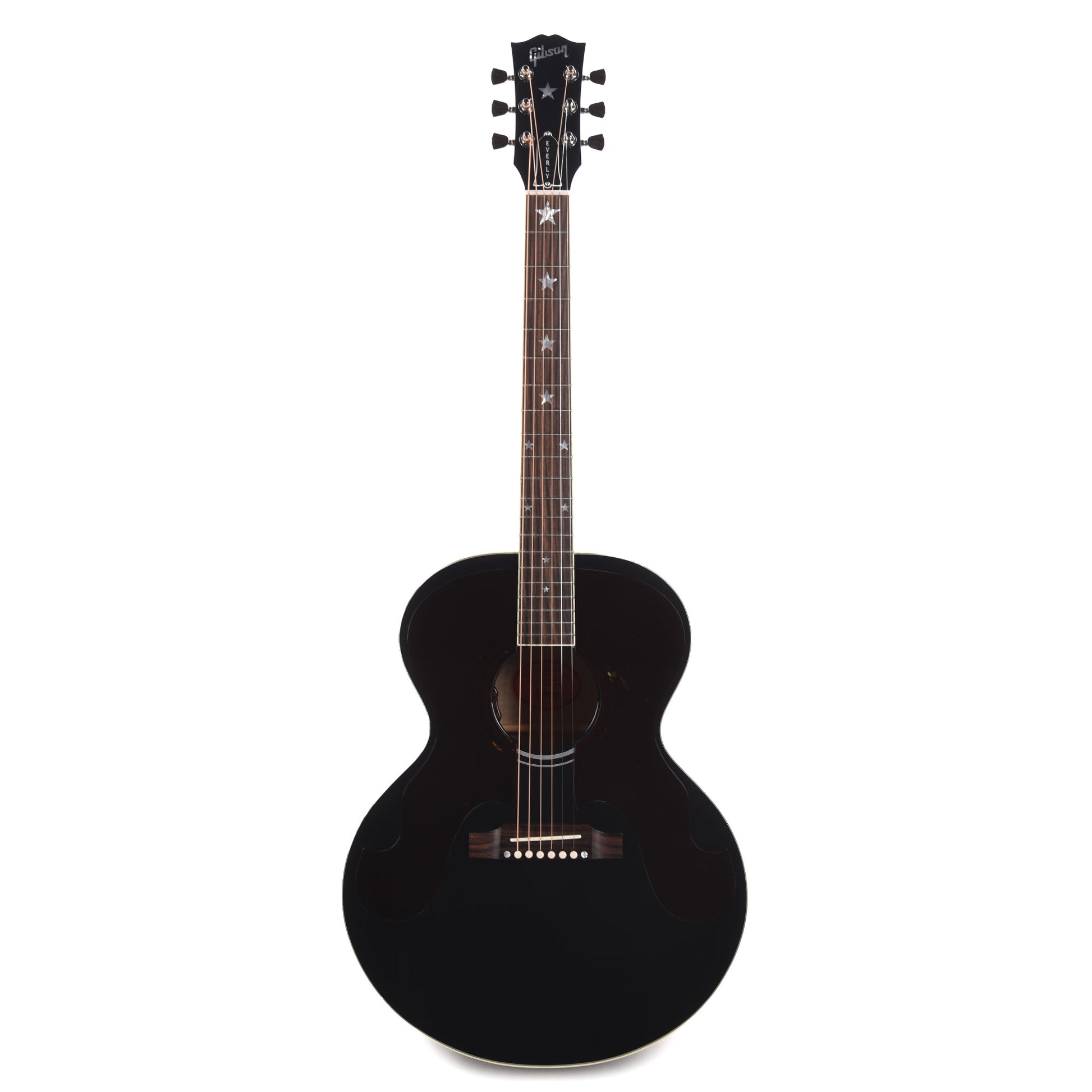 Gibson Custom Shop Artist Everly Brothers J-180 Ebony Acoustic Guitars / Jumbo