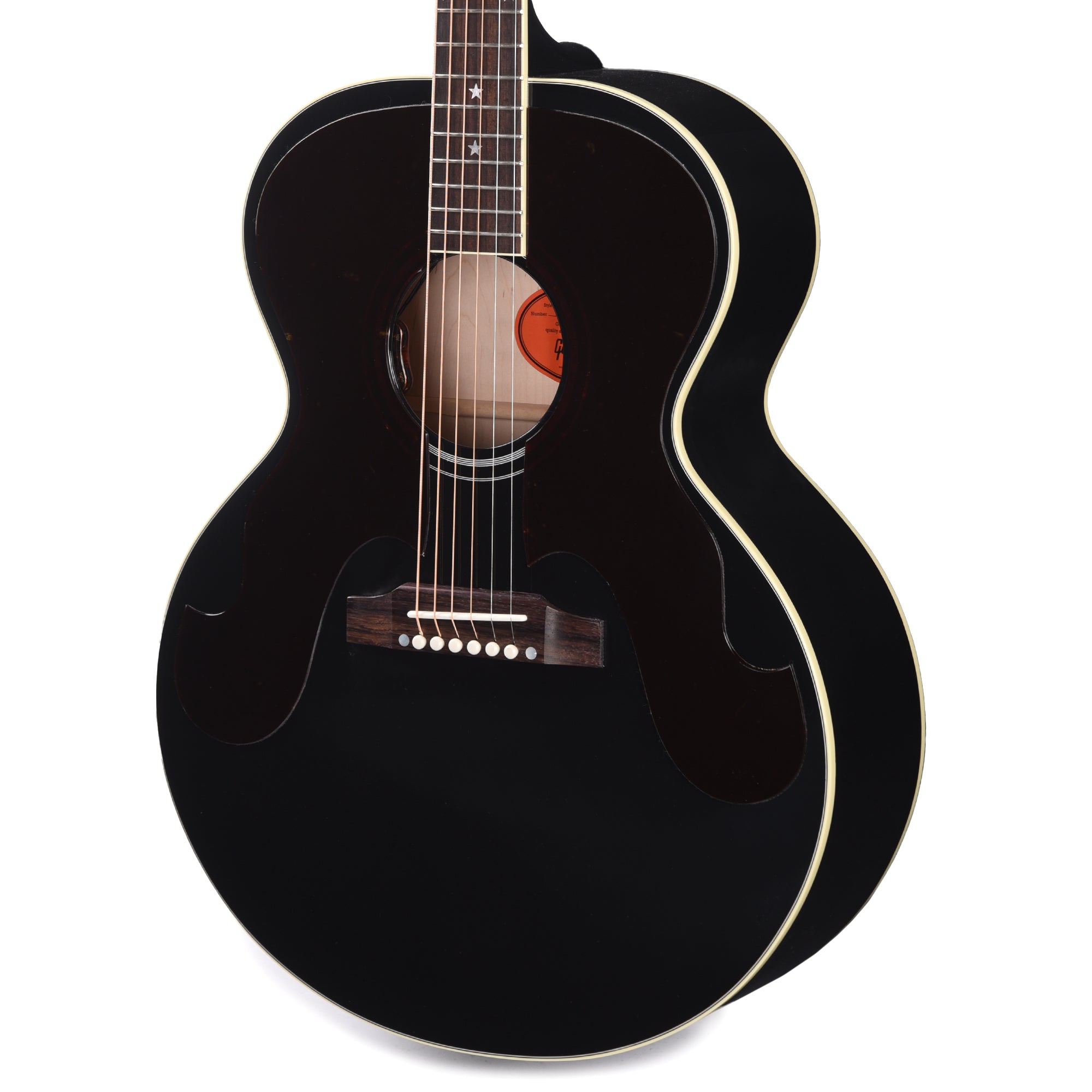 Gibson Custom Shop Artist Everly Brothers J-180 Ebony Acoustic Guitars / Jumbo