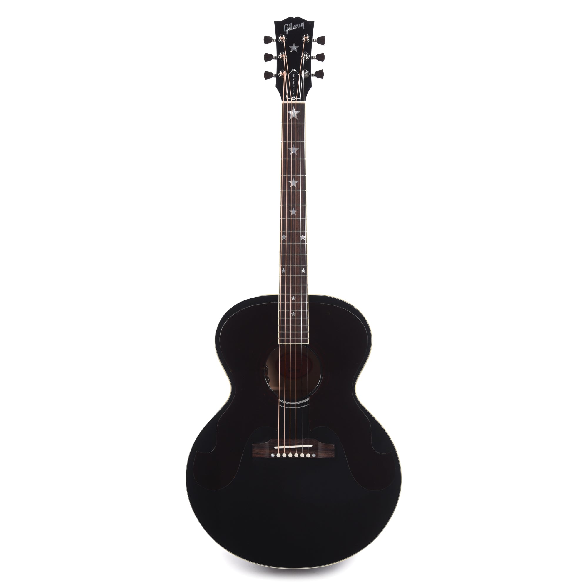 Gibson Custom Shop Artist Everly Brothers J-180 Ebony Acoustic Guitars / Jumbo