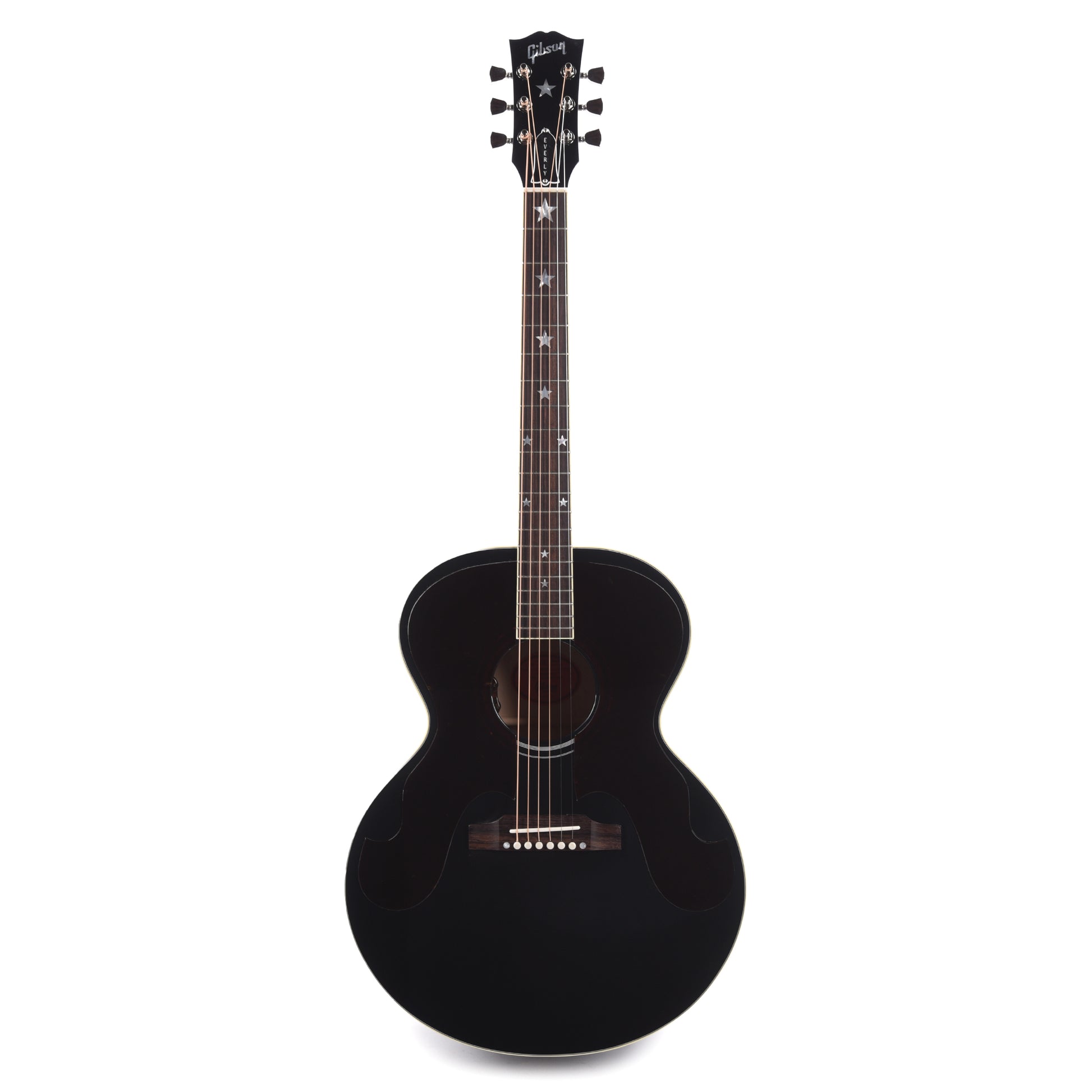 Gibson Custom Shop Artist Everly Brothers J-180 Ebony Acoustic Guitars / Jumbo