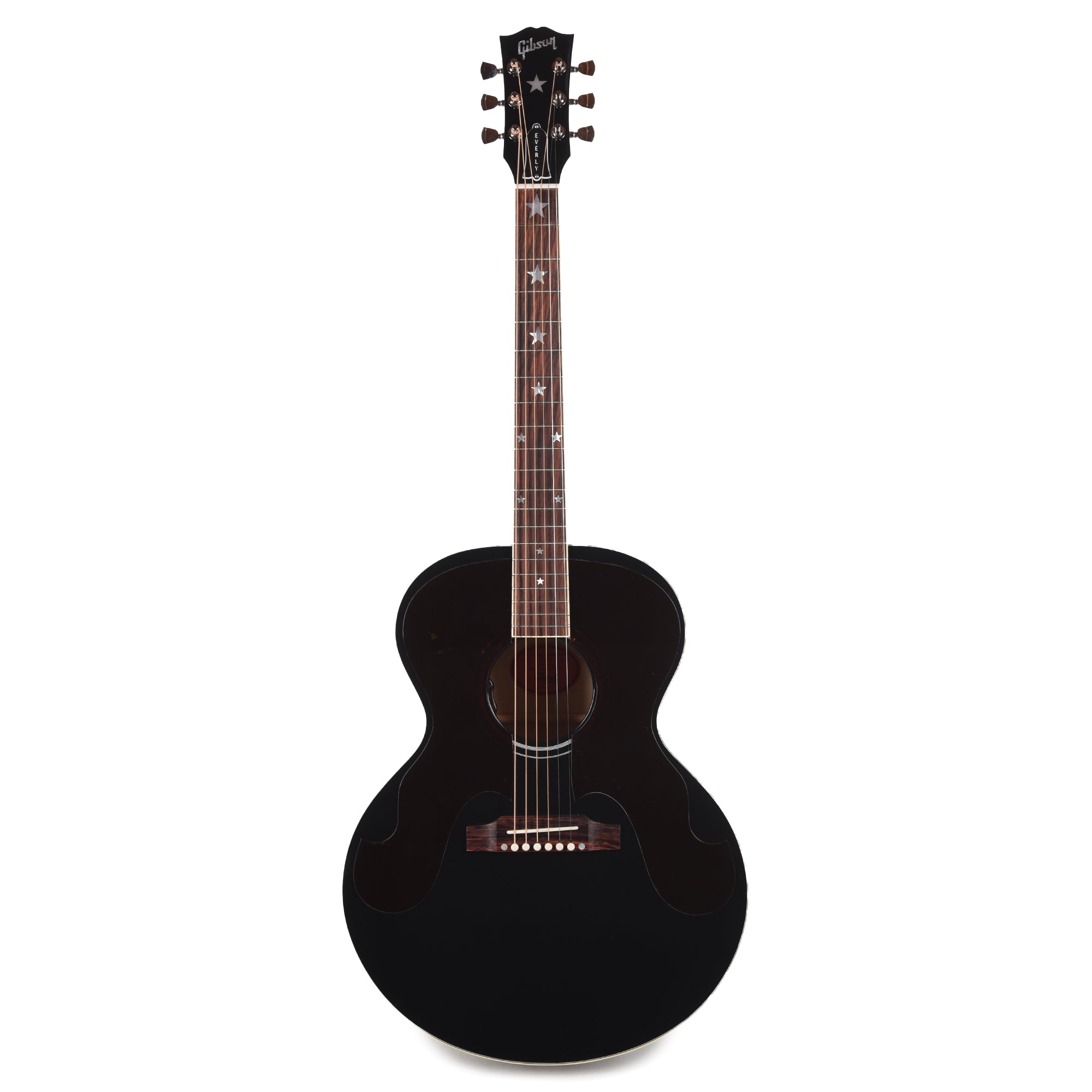 Gibson Custom Shop Artist Everly Brothers J-180 Ebony Acoustic Guitars / Jumbo