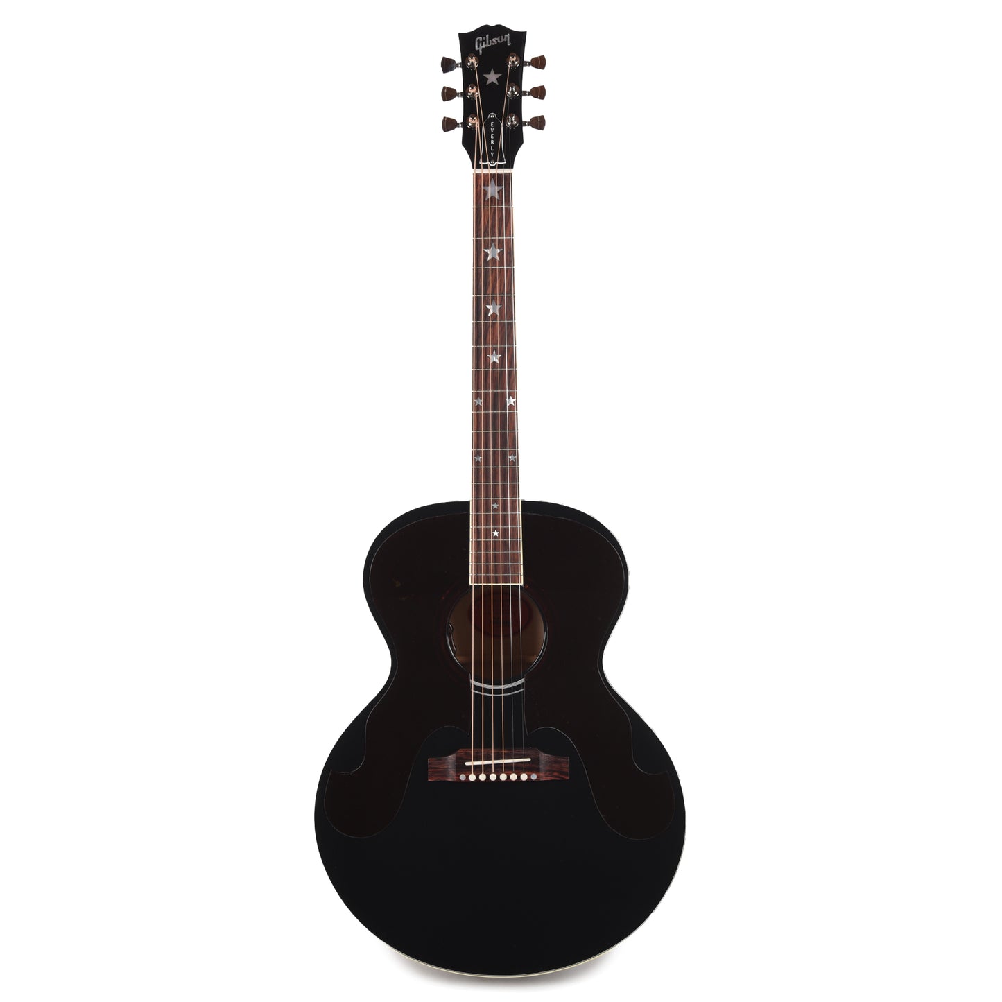Gibson Custom Shop Artist Everly Brothers J-180 Ebony Acoustic Guitars / Jumbo