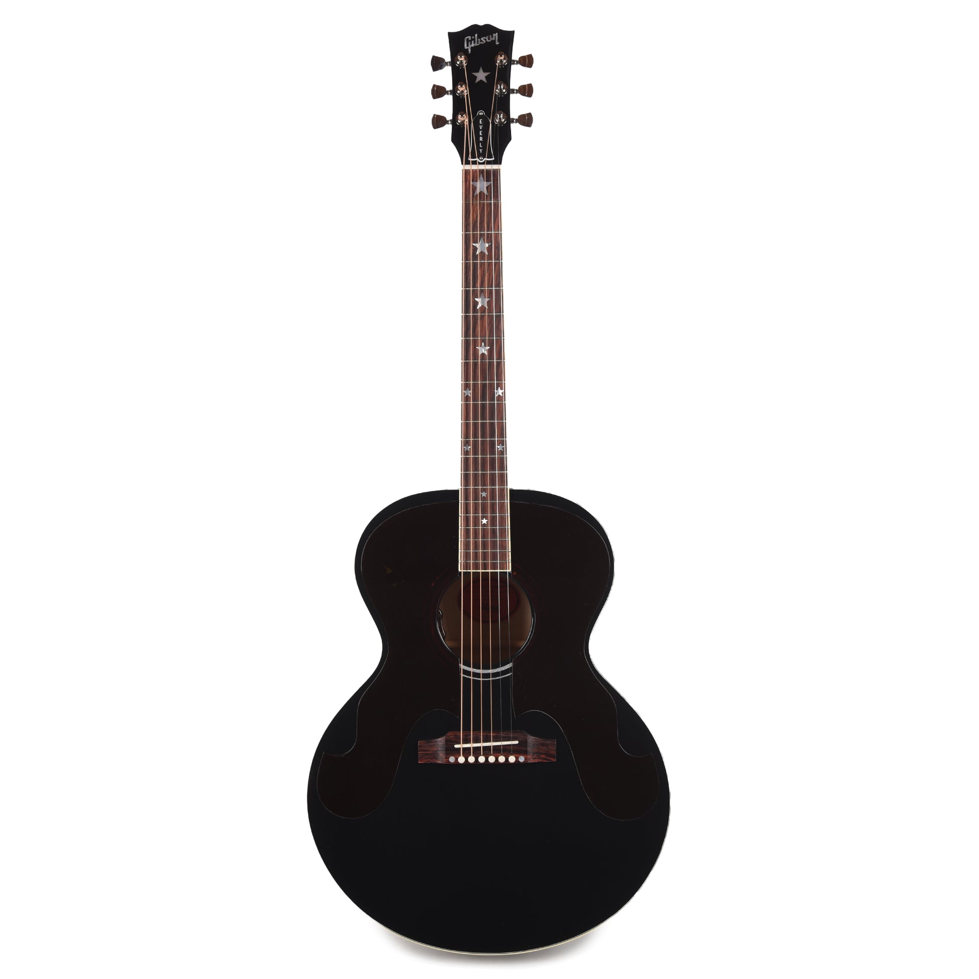 Gibson Custom Shop Artist Everly Brothers J-180 Ebony Acoustic Guitars / Jumbo
