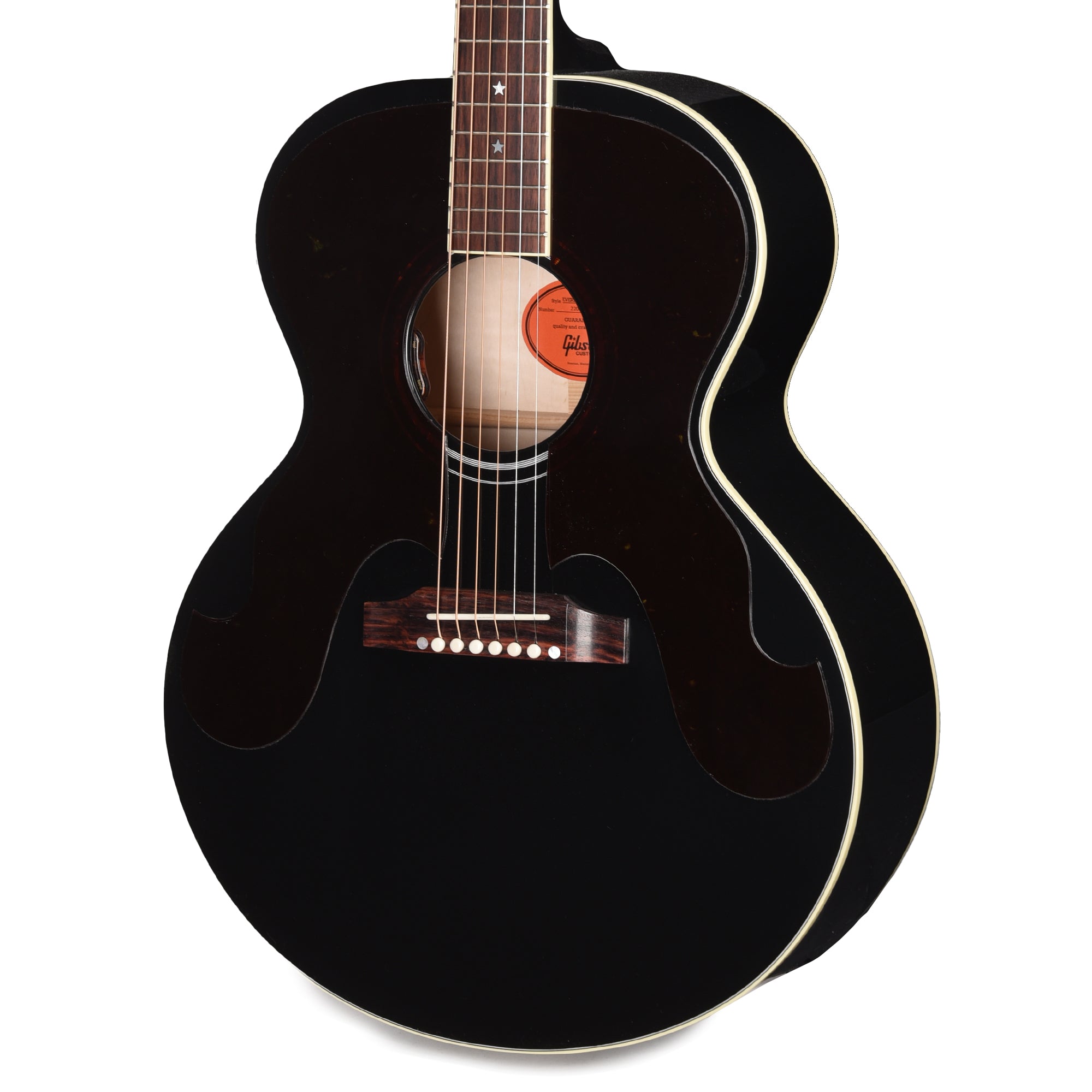 Gibson Custom Shop Artist Everly Brothers J-180 Ebony Acoustic Guitars / Jumbo