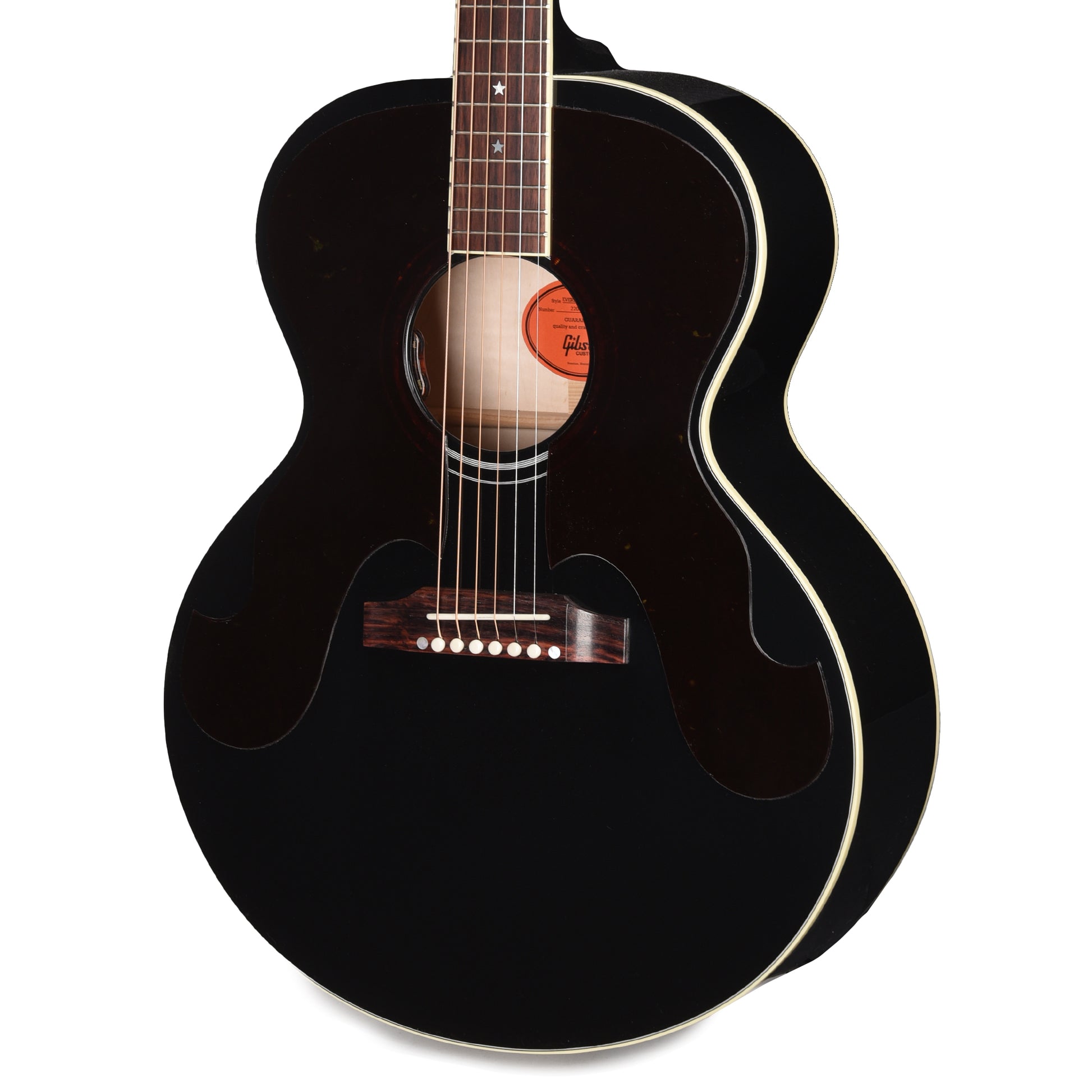 Gibson Custom Shop Artist Everly Brothers J-180 Ebony Acoustic Guitars / Jumbo