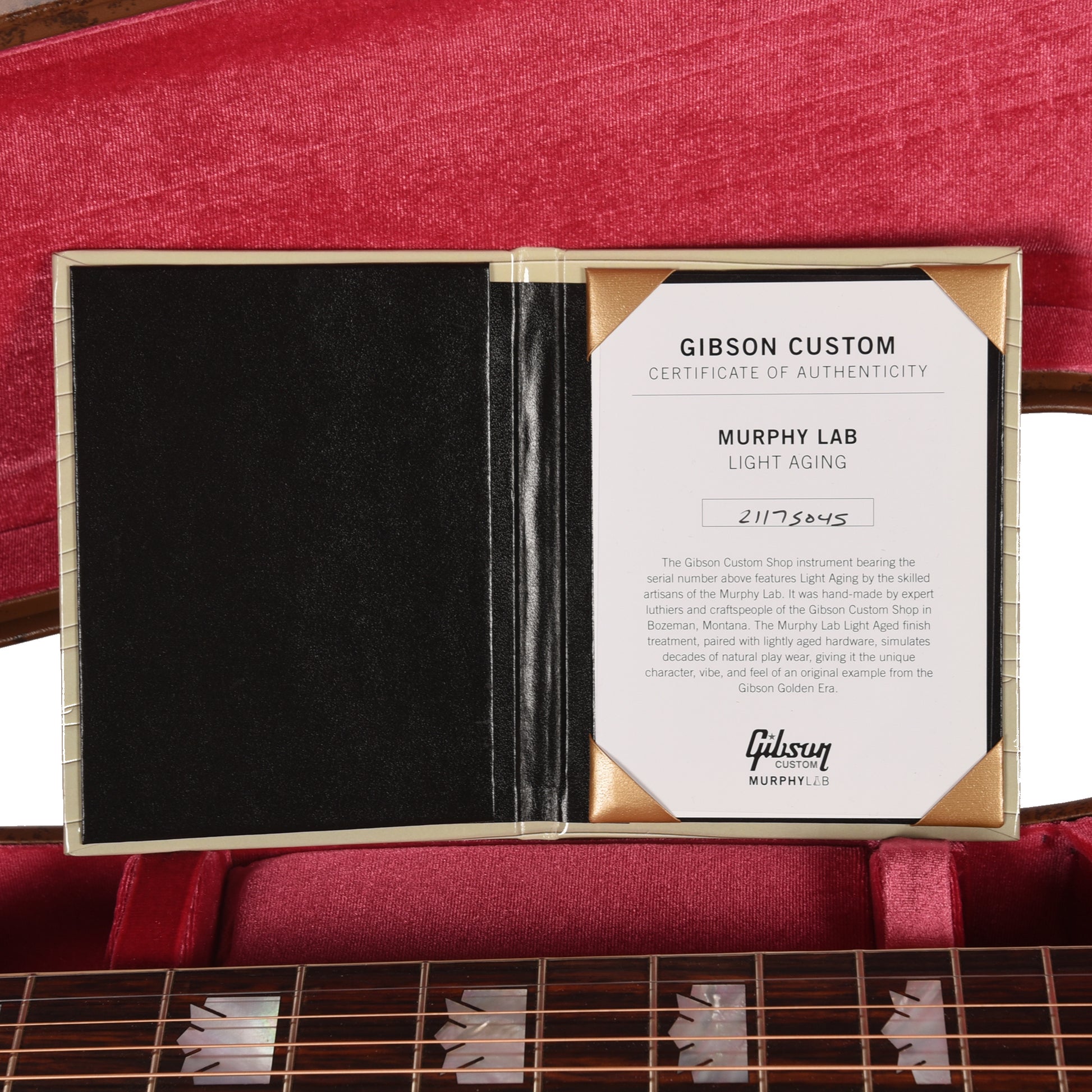 Gibson Custom Shop Historic 1957 SJ-200 Murphy Lab Light Aged Dark Natural Acoustic Guitars / Jumbo