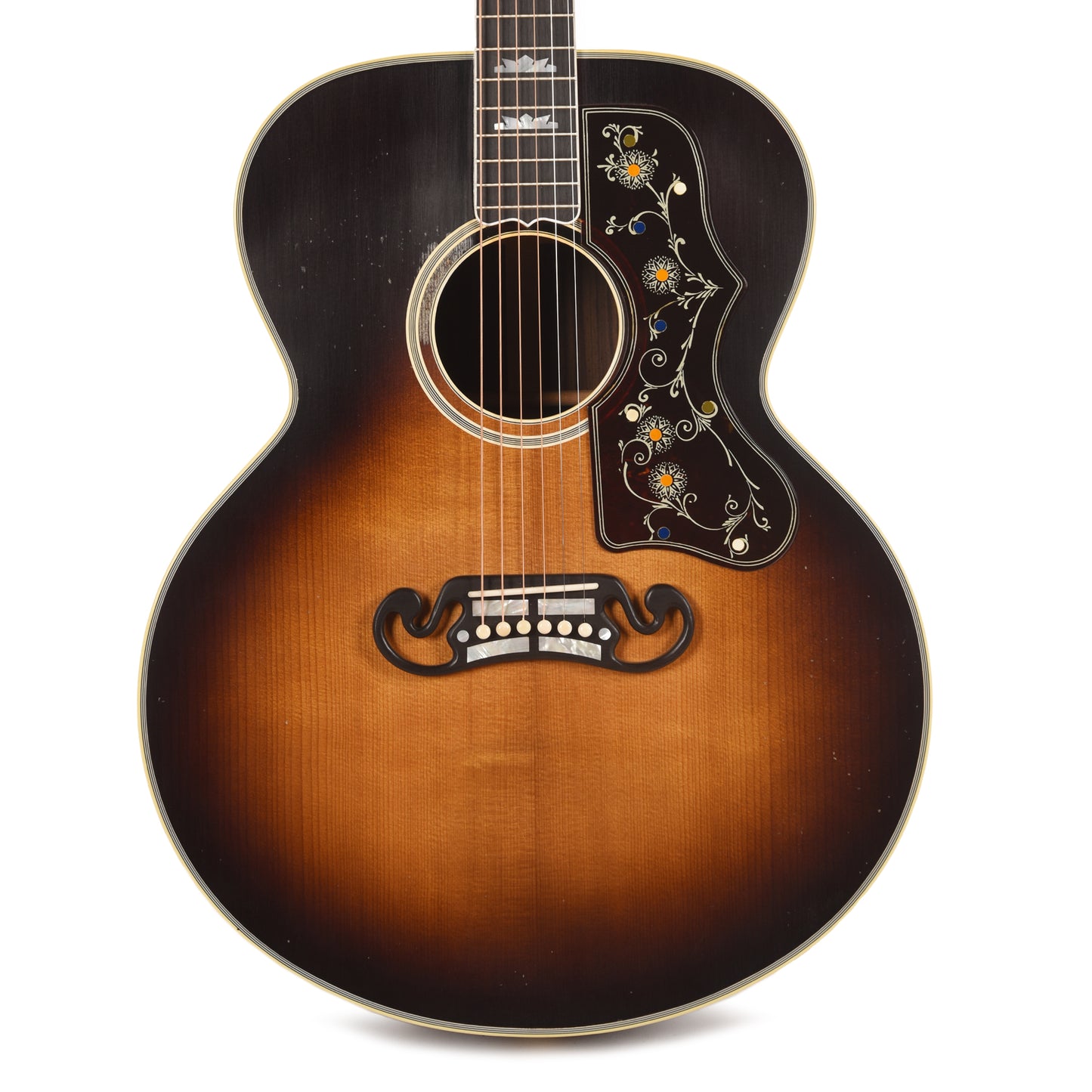 Gibson Custom Shop Historic Pre-War SJ-200 Rosewood Murphy Lab Light Aged Faded Vintage Sunburst Acoustic Guitars / Jumbo