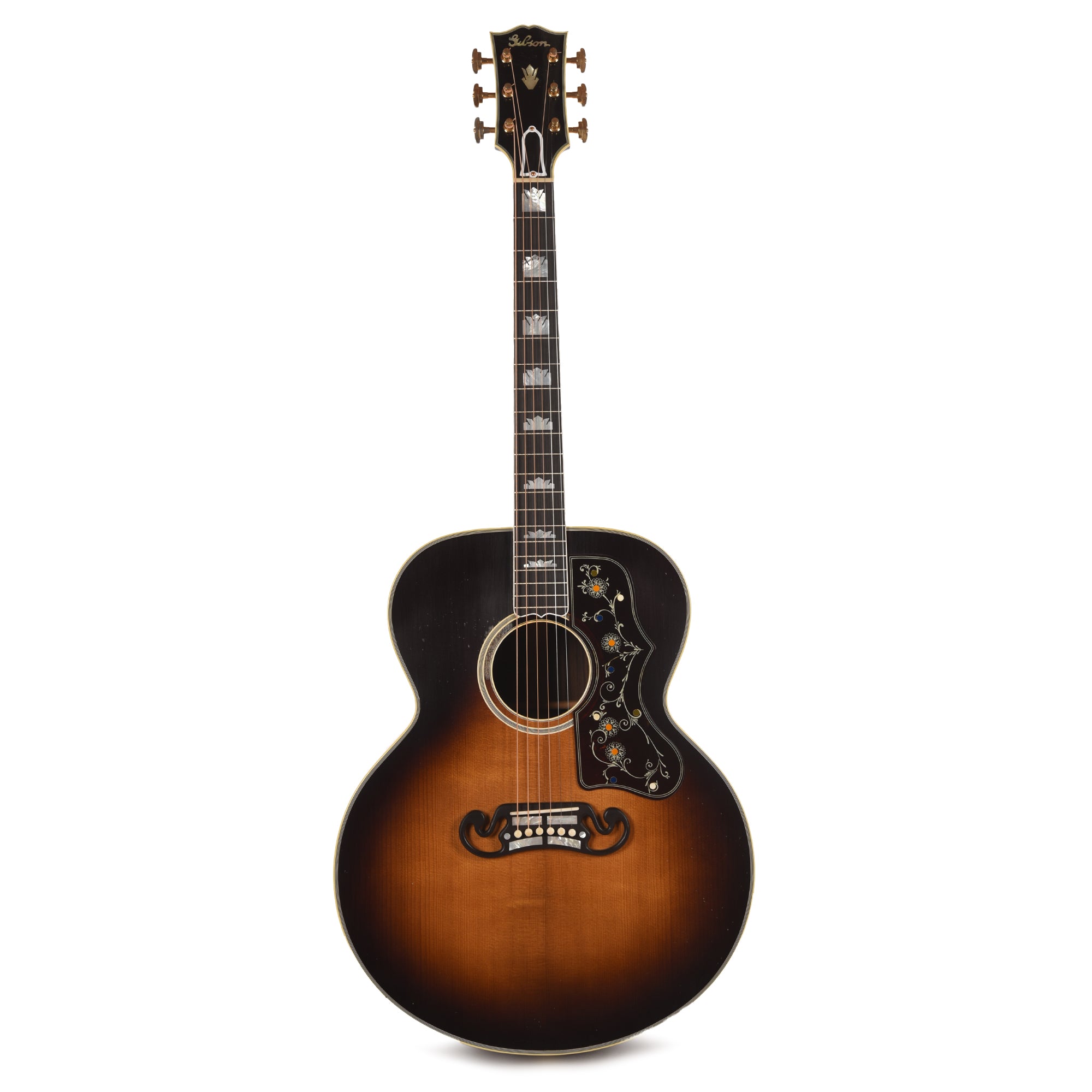 Gibson Custom Shop Historic Pre-War SJ-200 Rosewood Murphy Lab Light Aged Faded Vintage Sunburst Acoustic Guitars / Jumbo