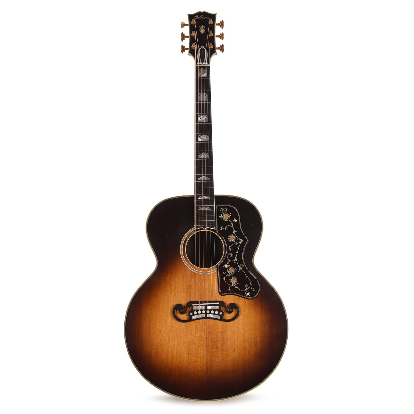 Gibson Custom Shop Historic Pre-War SJ-200 Rosewood Murphy Lab Light Aged Faded Vintage Sunburst Acoustic Guitars / Jumbo
