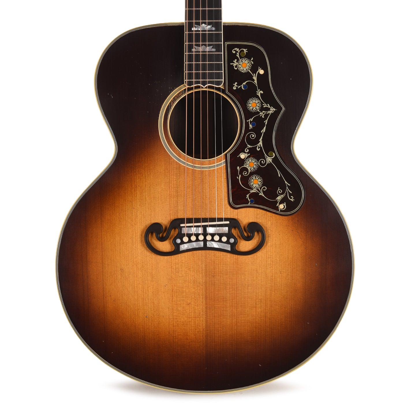 Gibson Custom Shop Historic Pre-War SJ-200 Rosewood Murphy Lab Light Aged Faded Vintage Sunburst Acoustic Guitars / Jumbo