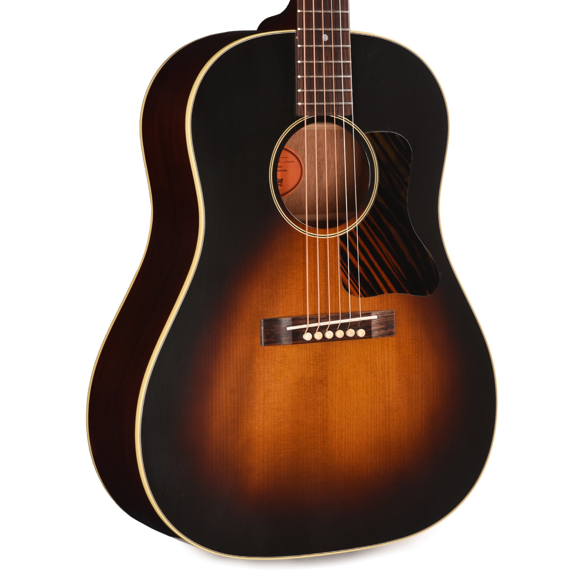 Gibson Custom Shop Historic Reissue 1936 J-35 Vintage Sunburst Acoustic Guitars / Jumbo