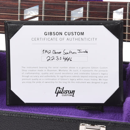 Gibson Custom Shop Historic Reissue 1942 Banner Southern Jumbo Vintage Sunburst Acoustic Guitars / Jumbo