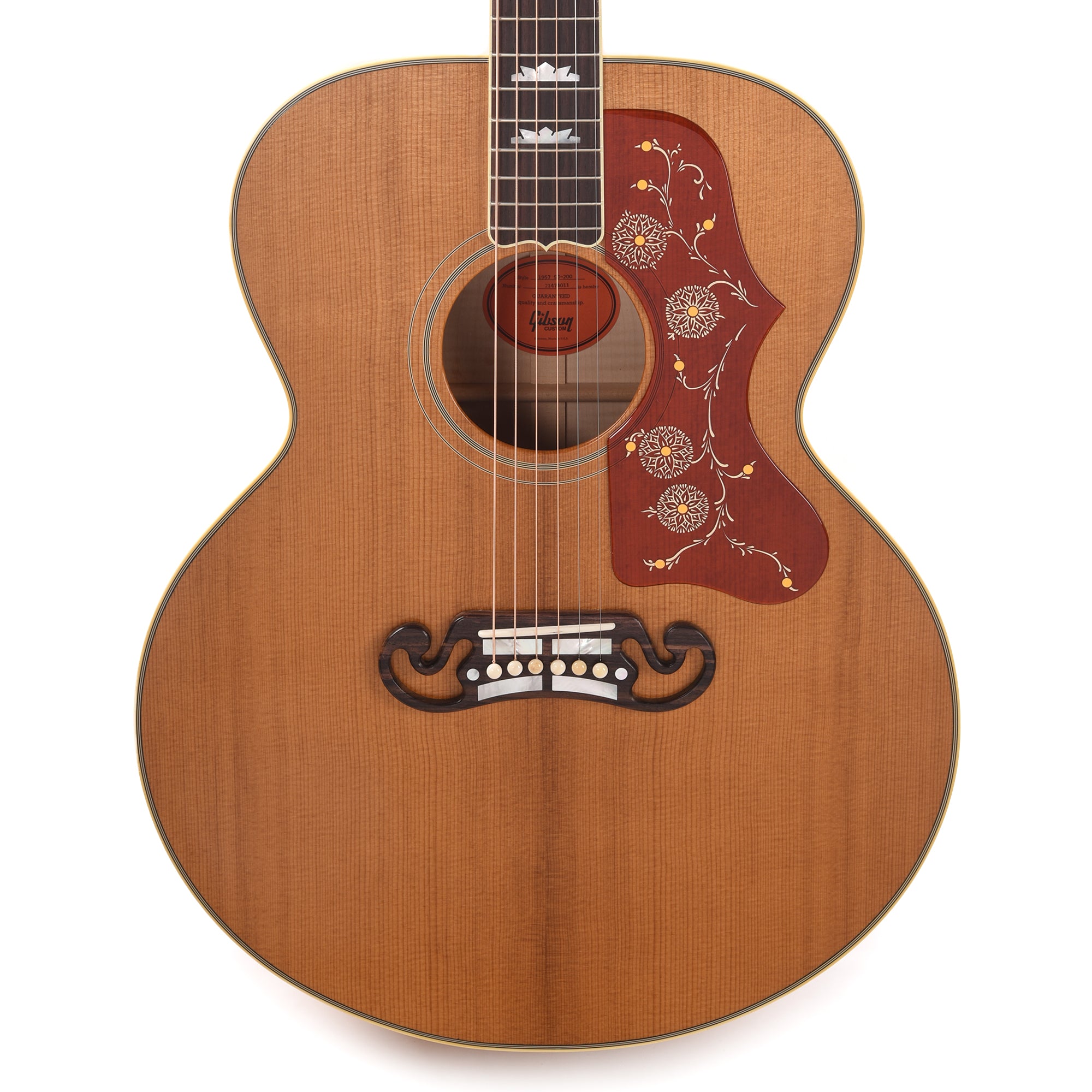 Gibson Custom Shop Historic Reissue 1957 SJ-200 Antique Natural Acoustic Guitars / Jumbo