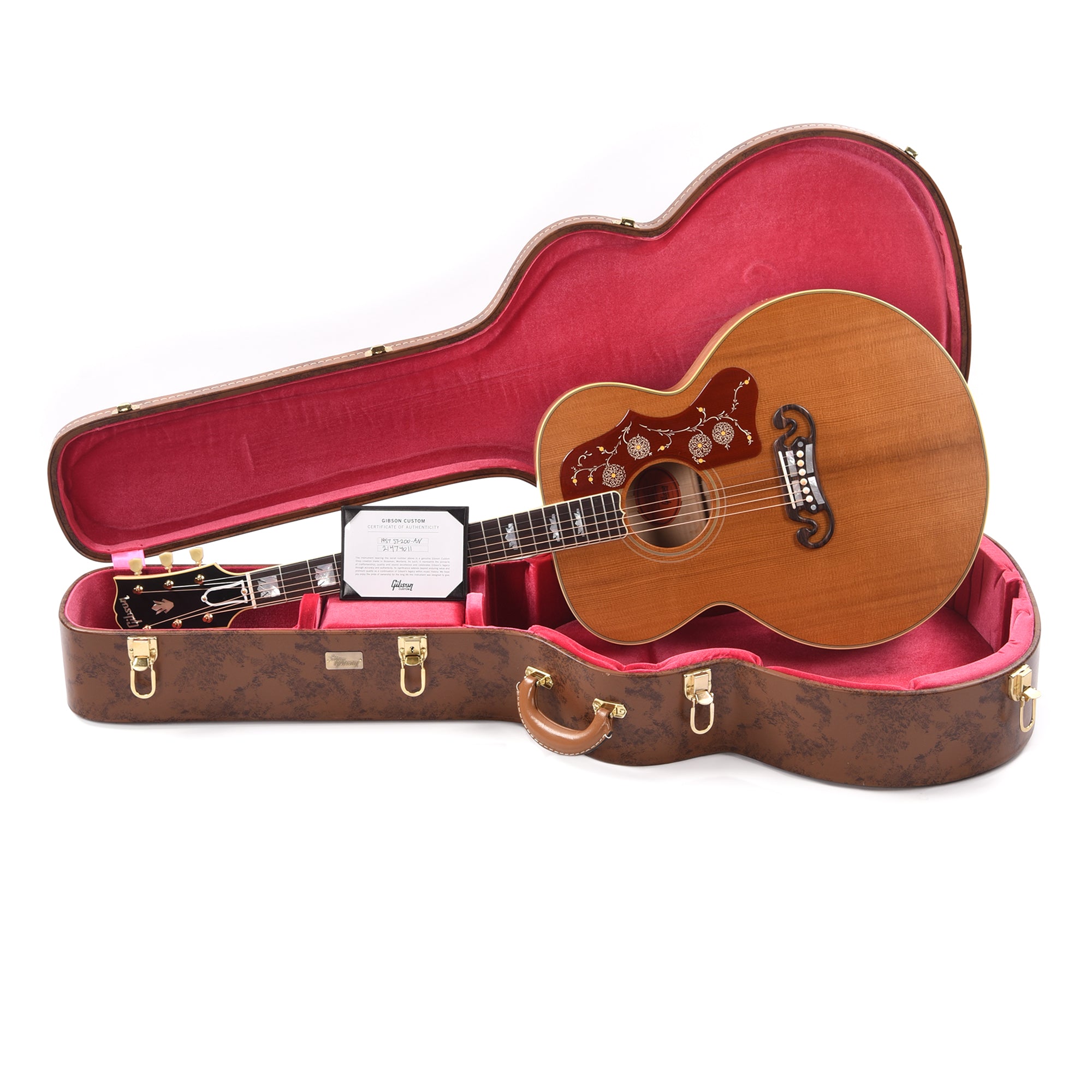 Gibson Custom Shop Historic Reissue 1957 SJ-200 Antique Natural Acoustic Guitars / Jumbo