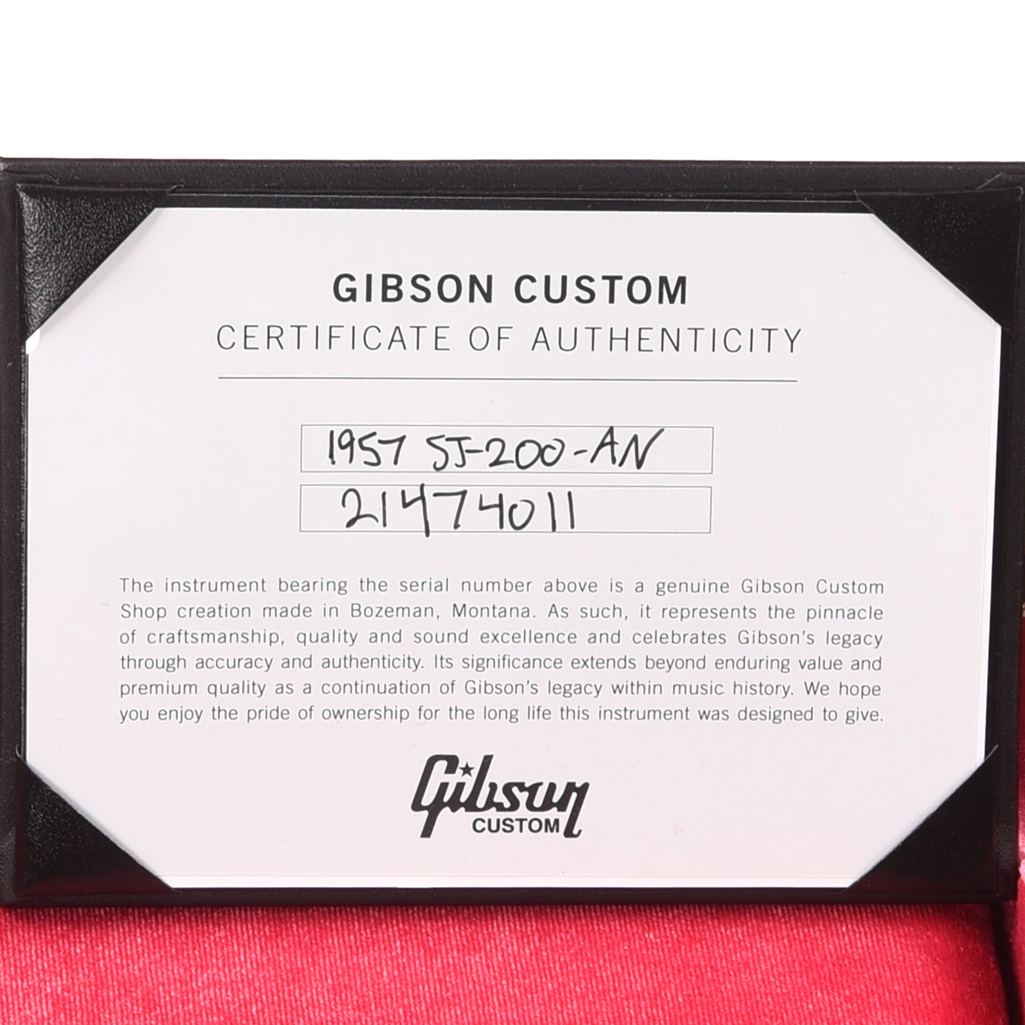 Gibson Custom Shop Historic Reissue 1957 SJ-200 Antique Natural Acoustic Guitars / Jumbo