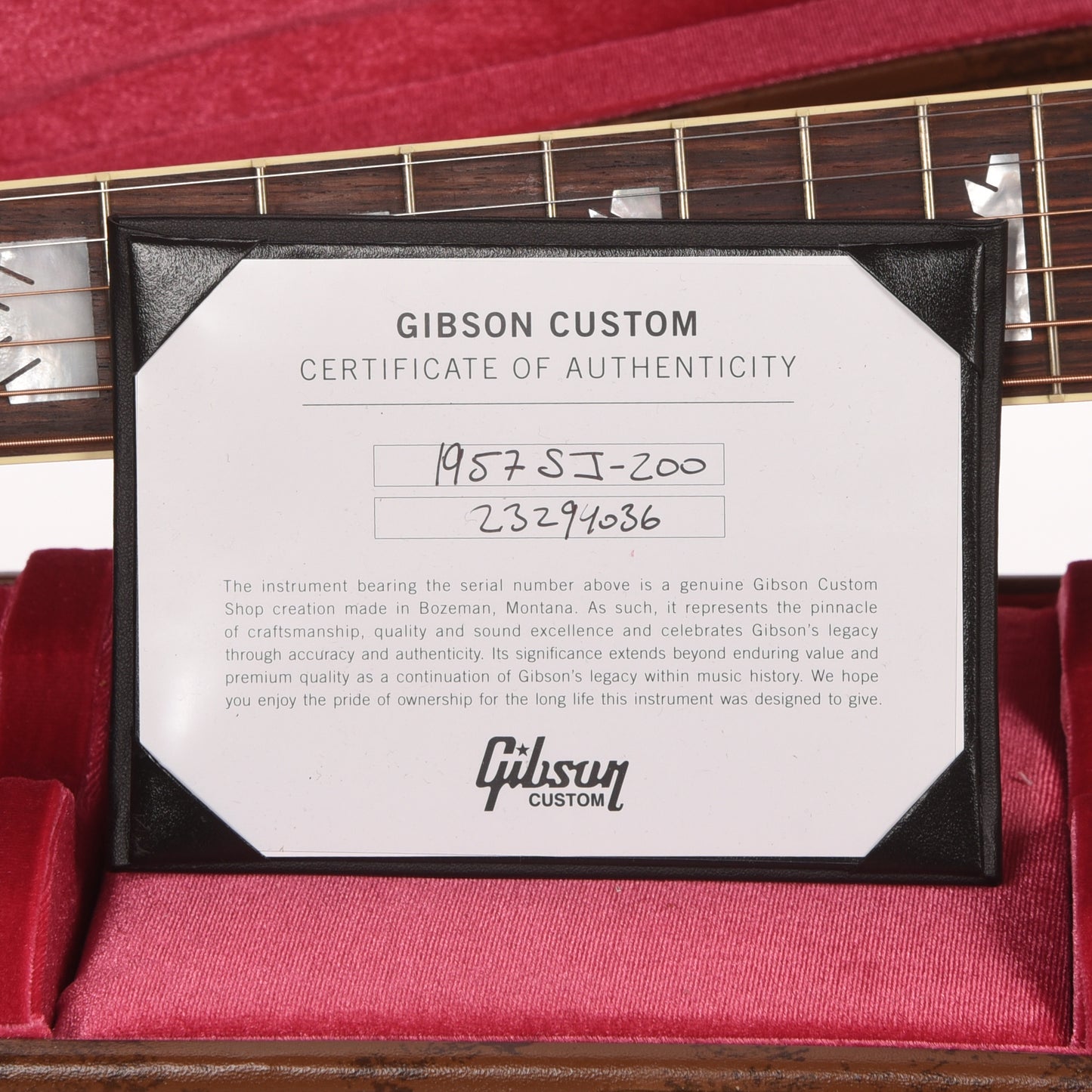 Gibson Custom Shop Historic Reissue 1957 SJ-200 Antique Natural Acoustic Guitars / Jumbo