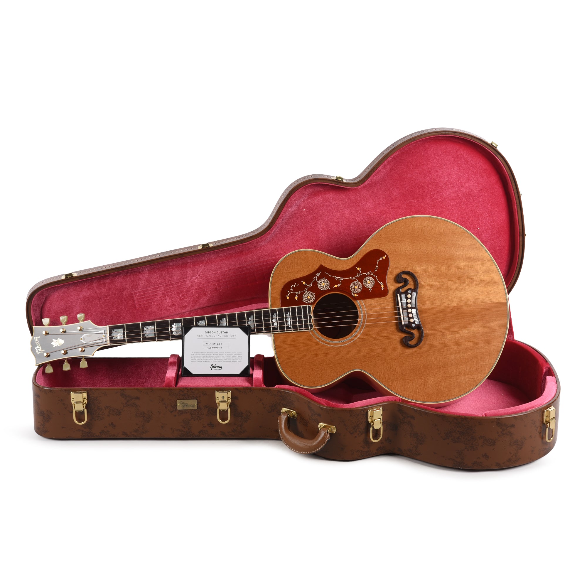 Gibson Custom Shop Historic Reissue 1957 SJ-200 Antique Natural Acoustic Guitars / Jumbo