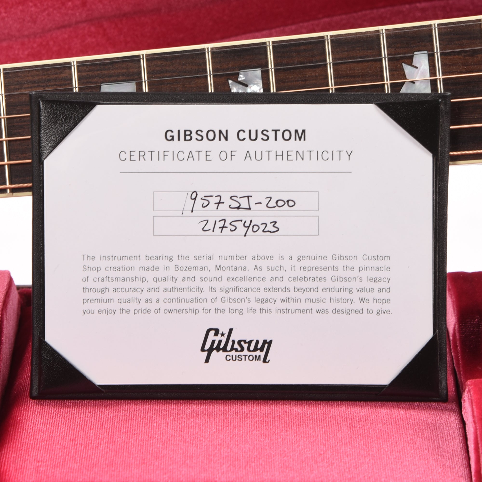 Gibson Custom Shop Historic Reissue 1957 SJ-200 Vintage Sunburst Acoustic Guitars / Jumbo