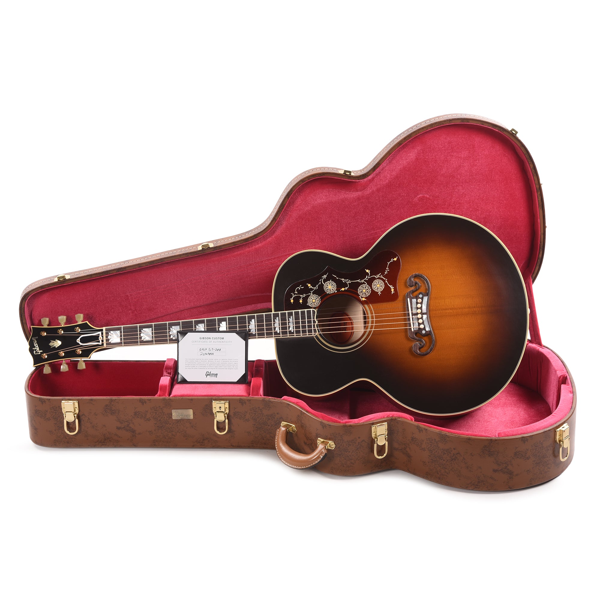 Gibson Custom Shop Historic Reissue 1957 SJ-200 Vintage Sunburst Acoustic Guitars / Jumbo