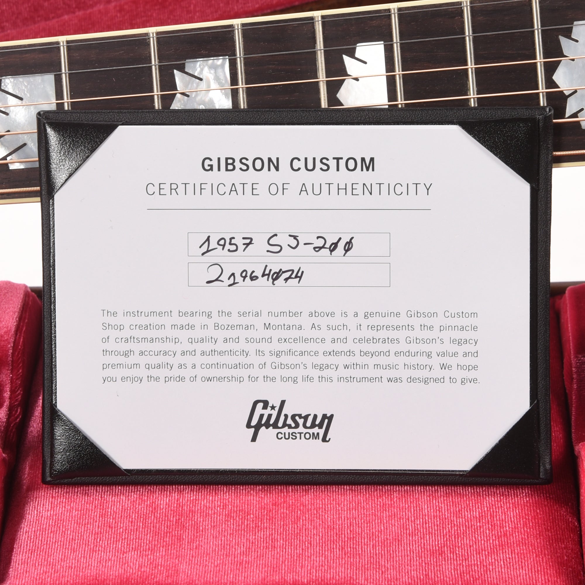 Gibson Custom Shop Historic Reissue 1957 SJ-200 Vintage Sunburst Acoustic Guitars / Jumbo