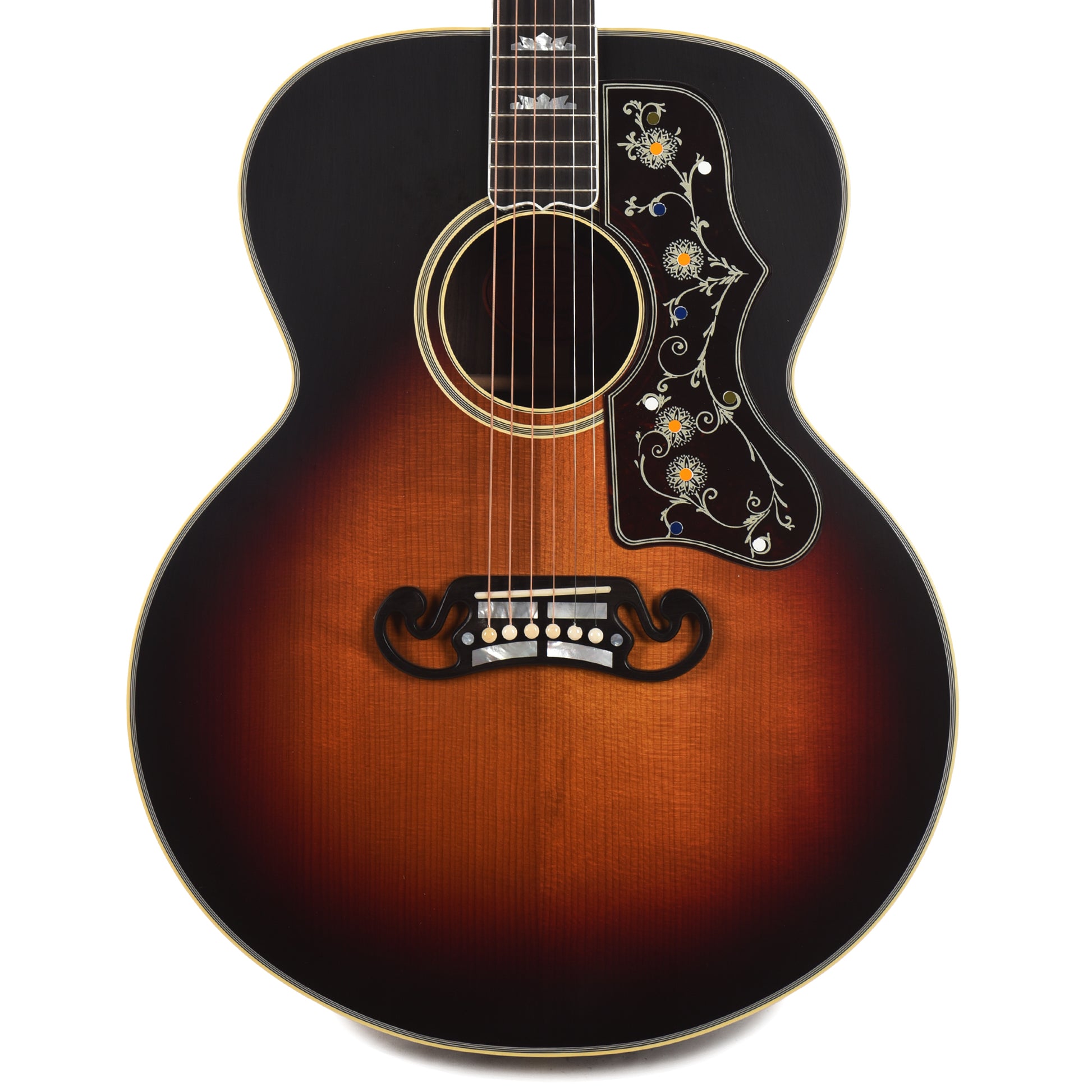 Gibson Custom Shop Historic Reissue Pre-War SJ-200 Rosewood Vintage Sunburst Acoustic Guitars / Jumbo