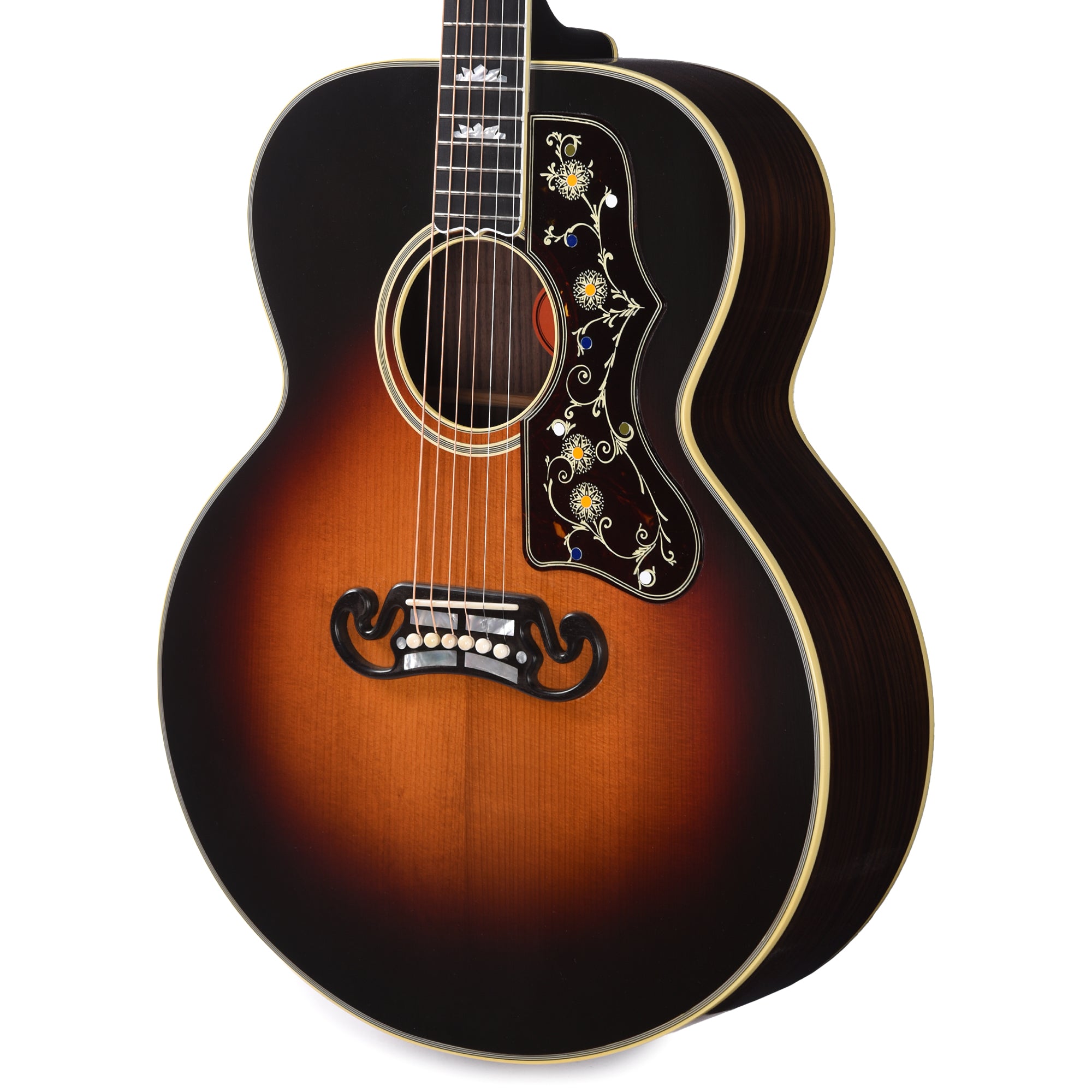 Gibson Custom Shop Historic Reissue Pre-War SJ-200 Rosewood Vintage Sunburst Acoustic Guitars / Jumbo