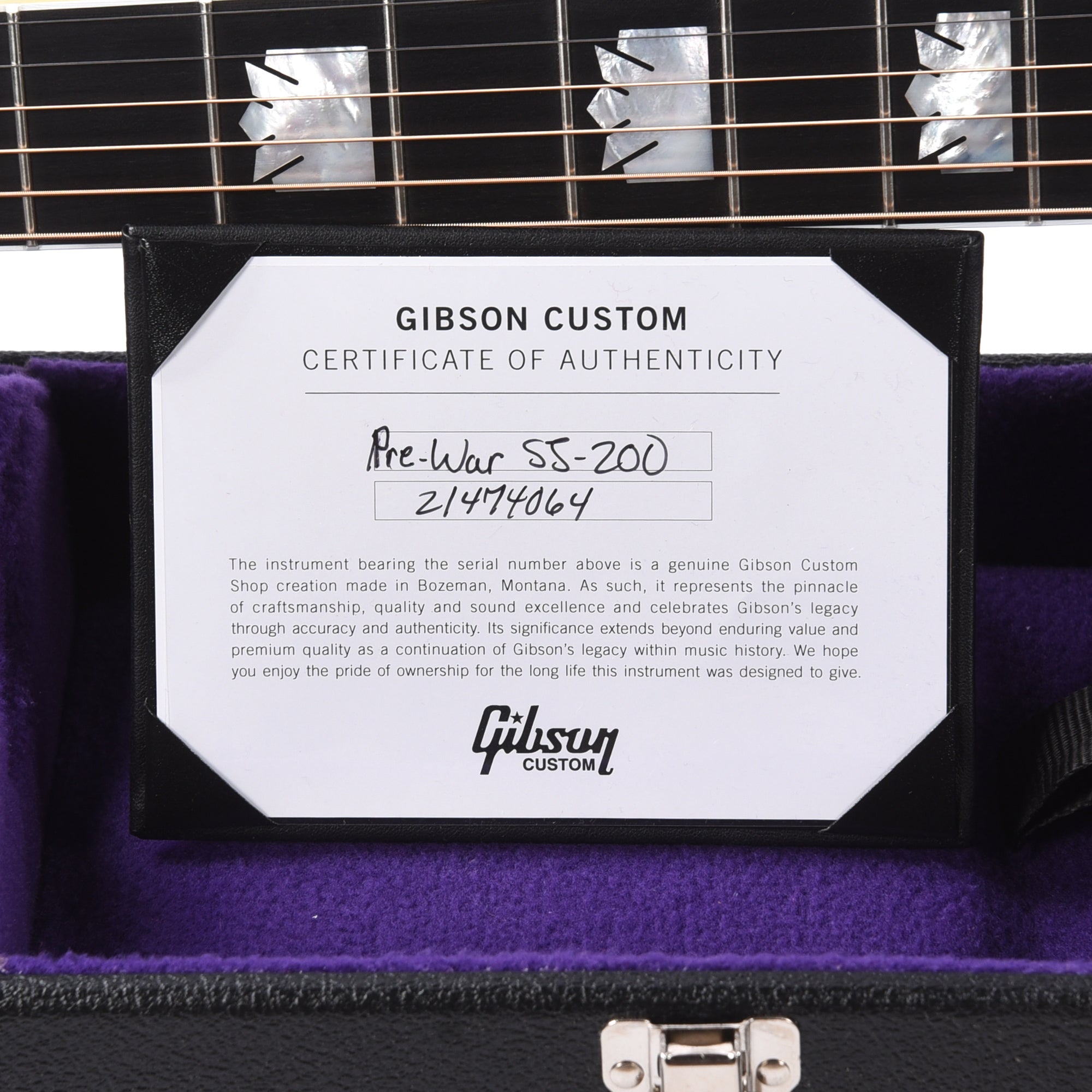 Gibson Custom Shop Historic Reissue Pre-War SJ-200 Rosewood Vintage Sunburst Acoustic Guitars / Jumbo