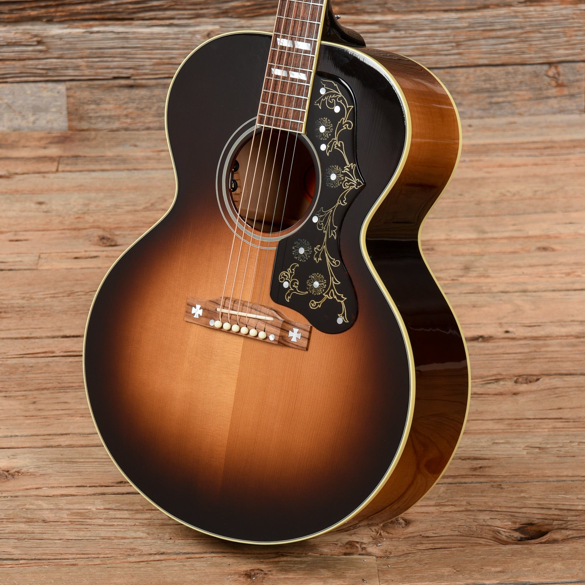 Gibson Custom Shop J-185 True VIntage Sunburst 2016 Acoustic Guitars / Jumbo