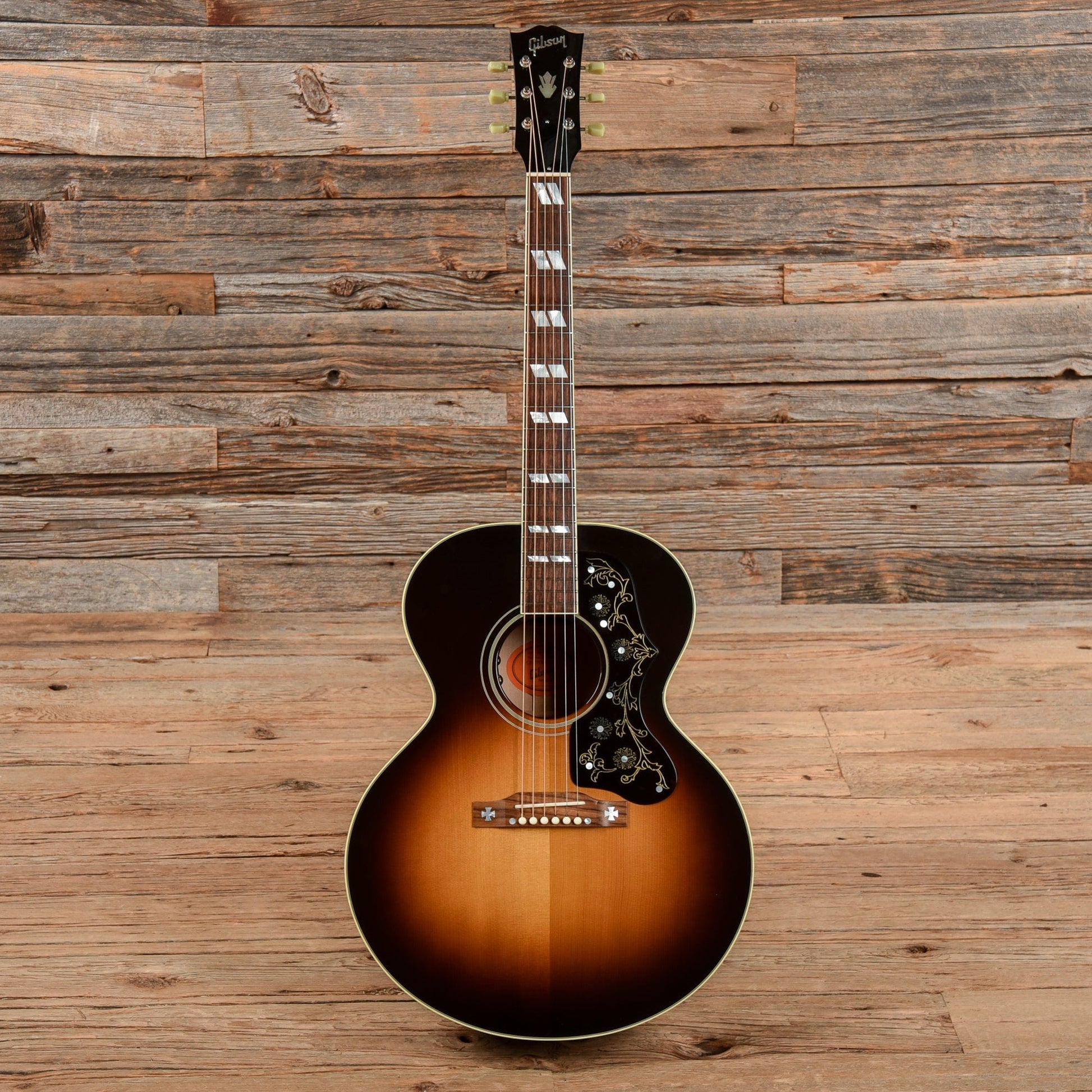 Gibson Custom Shop J-185 True VIntage Sunburst 2016 Acoustic Guitars / Jumbo