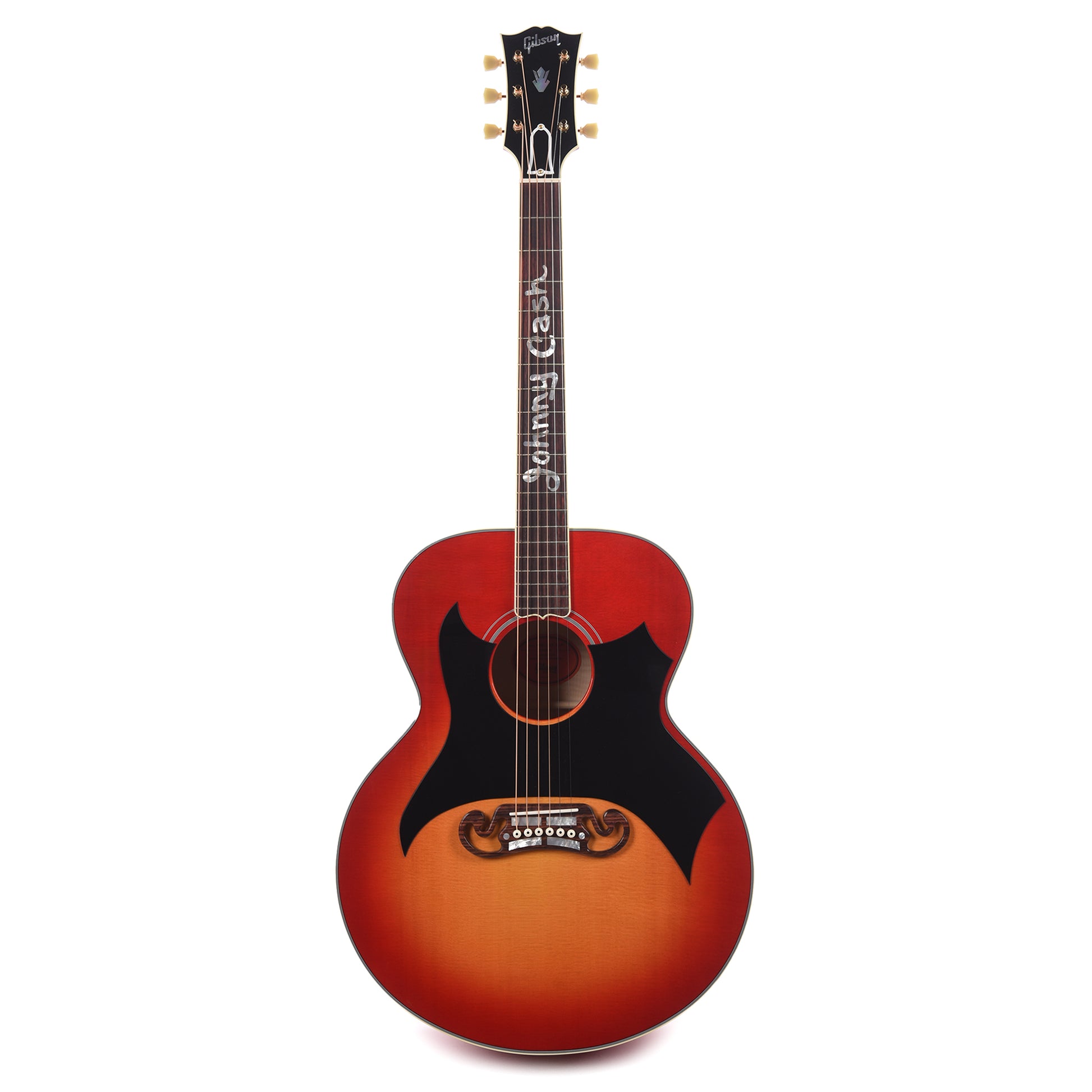 Gibson Custom Shop Limited Edition Johnny Cash SJ-200 Vintage Cherry Sunburst Acoustic Guitars / Jumbo