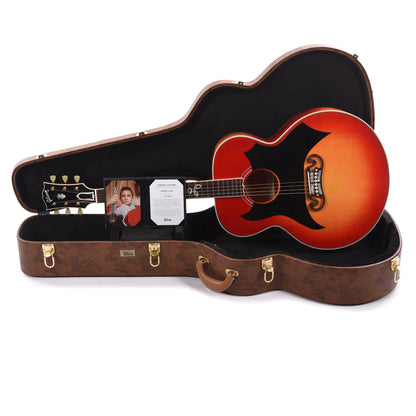 Gibson Custom Shop Limited Edition Johnny Cash SJ-200 Vintage Cherry Sunburst Acoustic Guitars / Jumbo