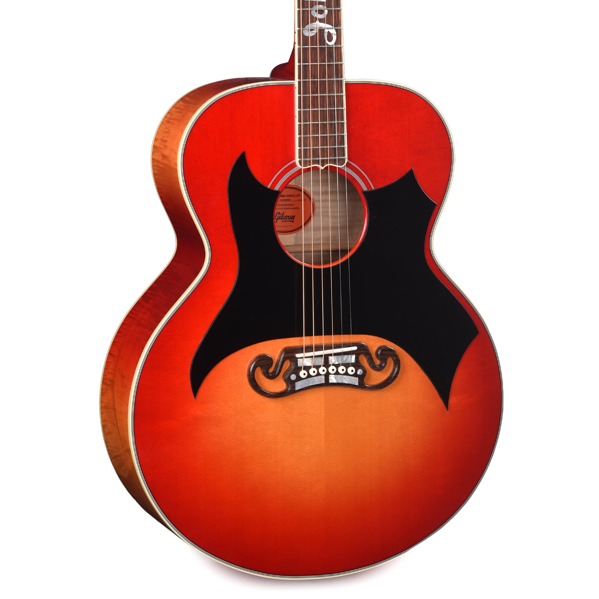 Gibson Custom Shop Limited Edition Johnny Cash SJ-200 Vintage Cherry Sunburst Acoustic Guitars / Jumbo