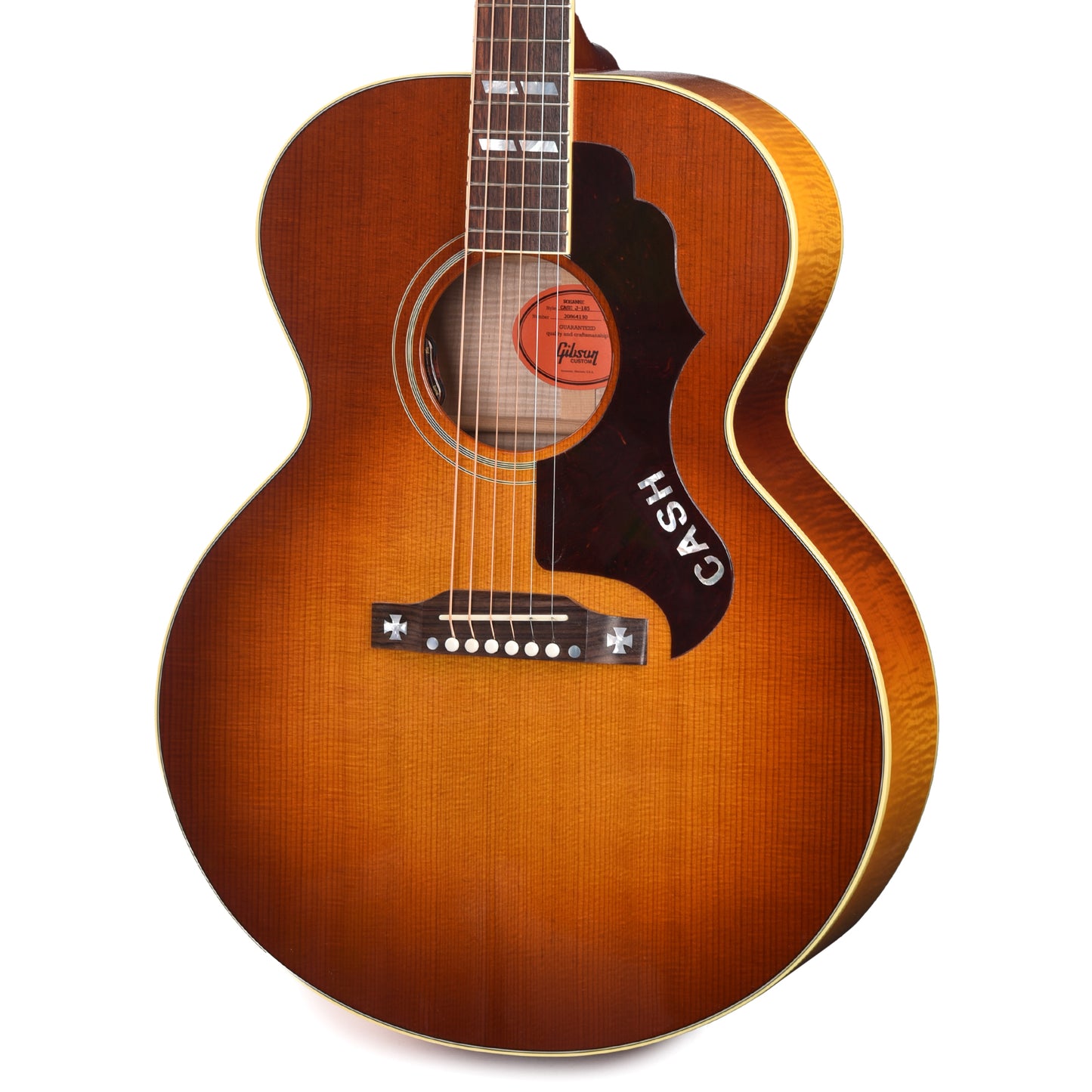 Gibson Custom Shop Limited Edition Rosanne Cash J-185 Heritage Cherry Sunburst Acoustic Guitars / Jumbo