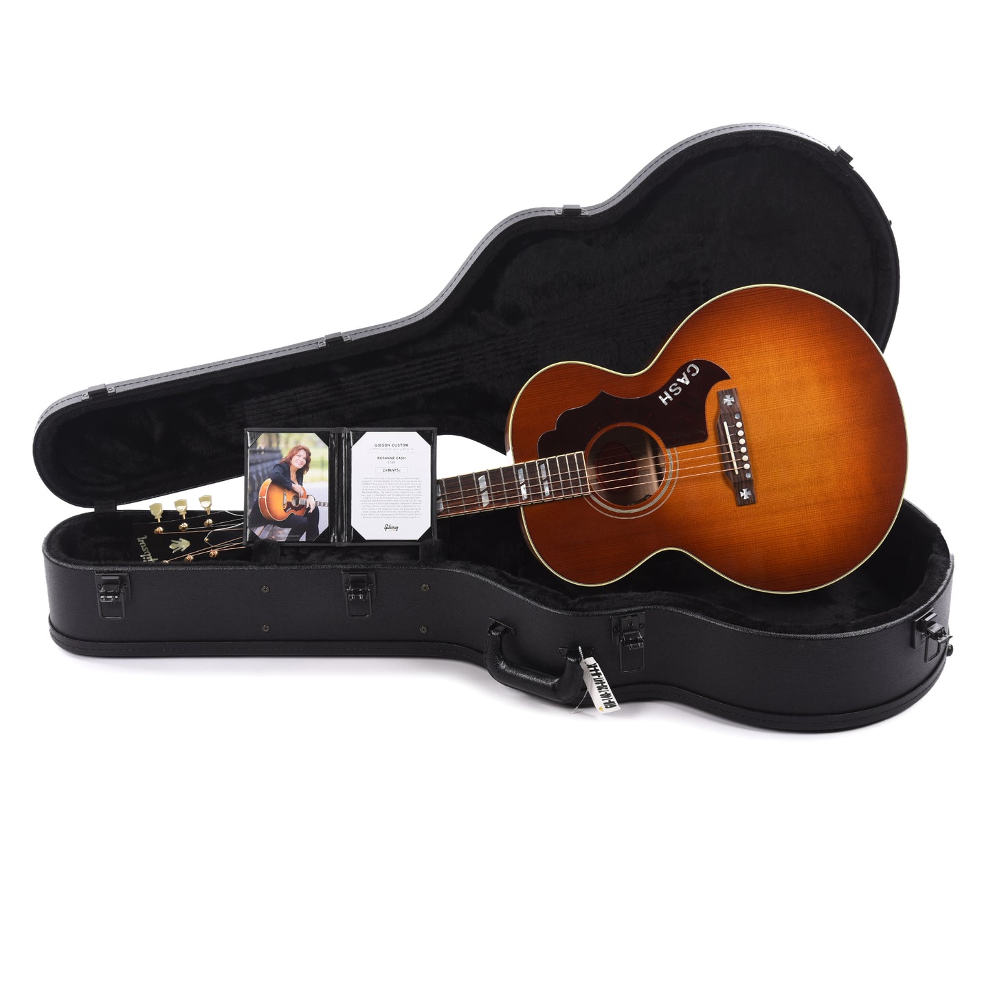 Gibson Custom Shop Limited Edition Rosanne Cash J-185 Heritage Cherry Sunburst Acoustic Guitars / Jumbo