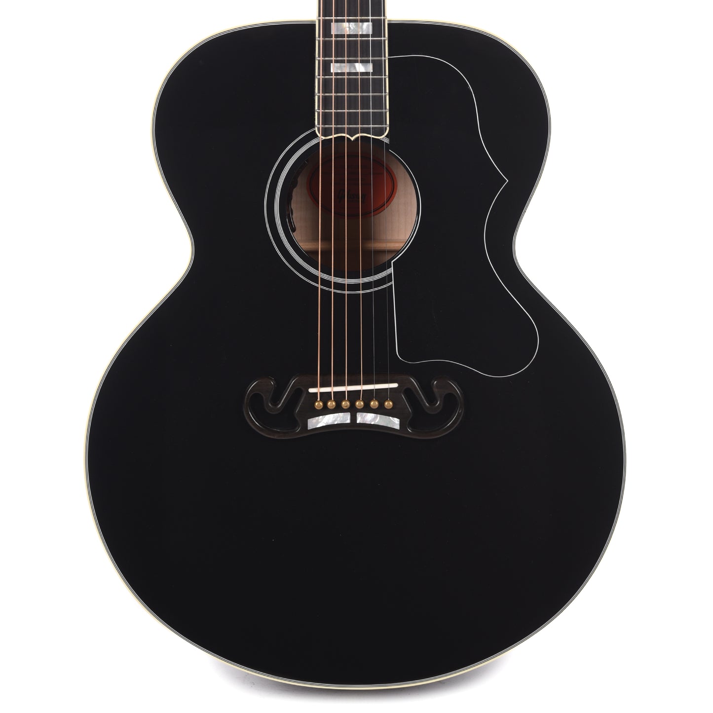 Gibson Custom Shop Modern SJ-200 Custom Ebony Acoustic Guitars / Jumbo