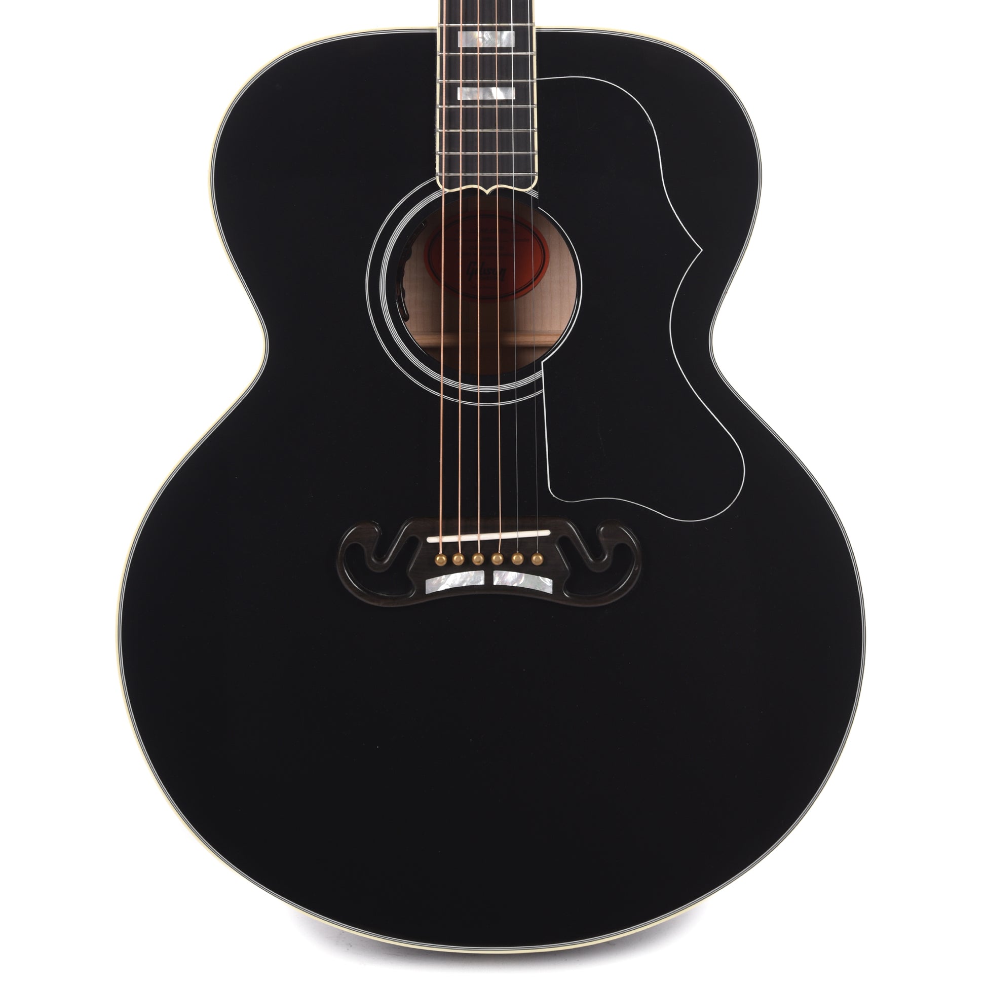 Gibson Custom Shop Modern SJ-200 Custom Ebony Acoustic Guitars / Jumbo
