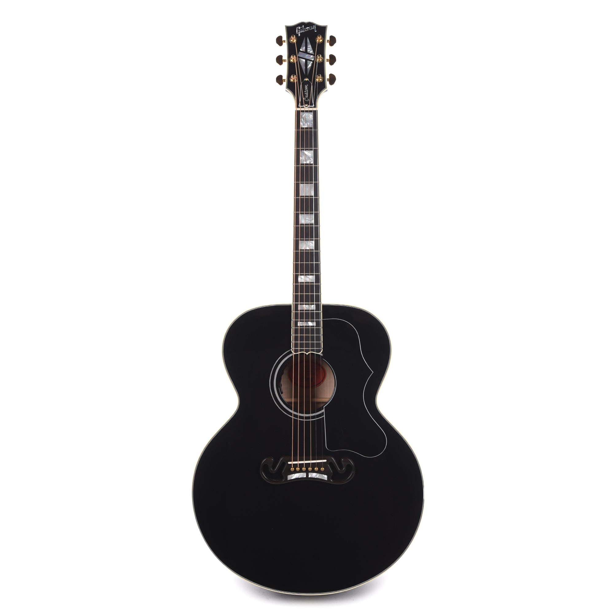 Gibson Custom Shop Modern SJ-200 Custom Ebony Acoustic Guitars / Jumbo