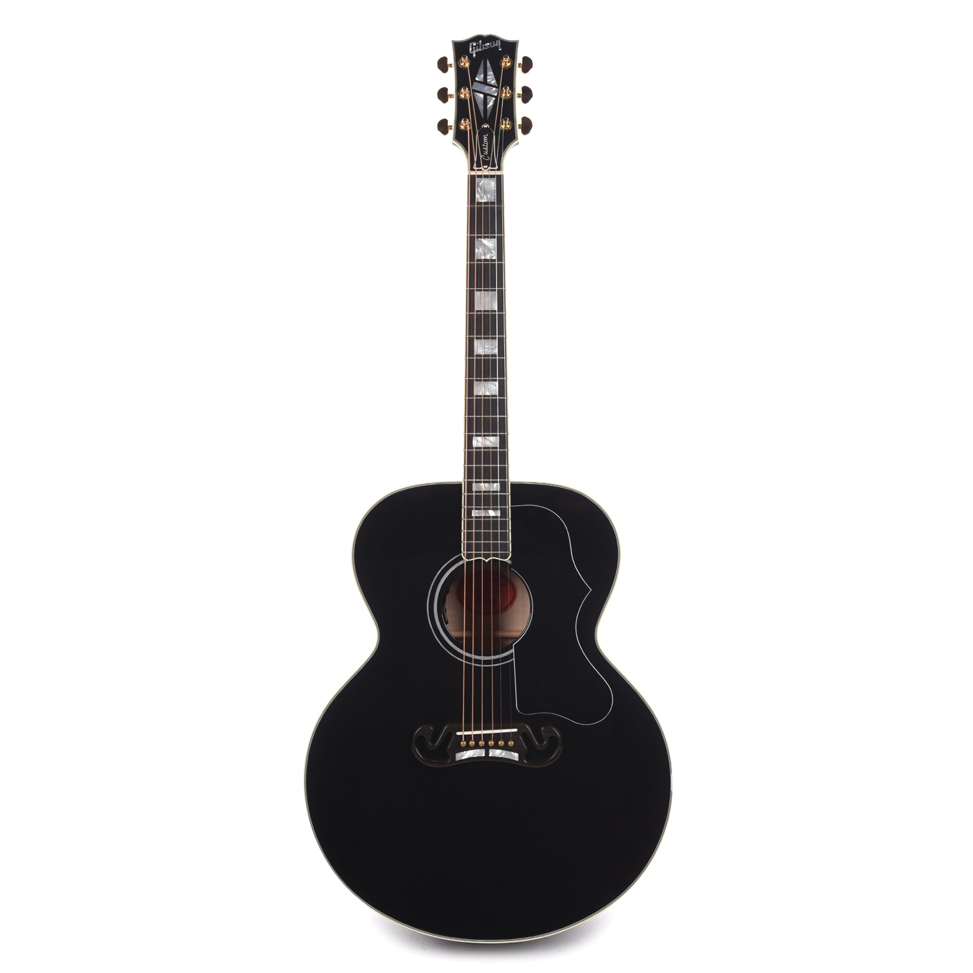 Gibson Custom Shop Modern SJ-200 Custom Ebony Acoustic Guitars / Jumbo
