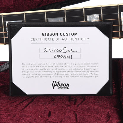 Gibson Custom Shop Modern SJ-200 Custom Ebony Acoustic Guitars / Jumbo