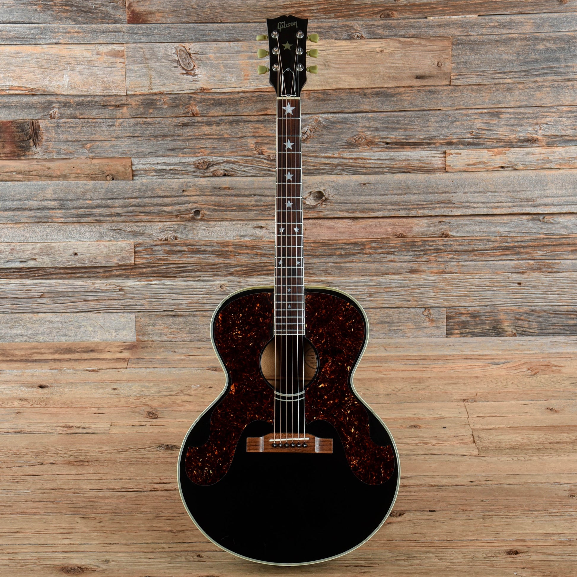 Gibson Everly Brothers J-185 Black 1989 Acoustic Guitars / Jumbo