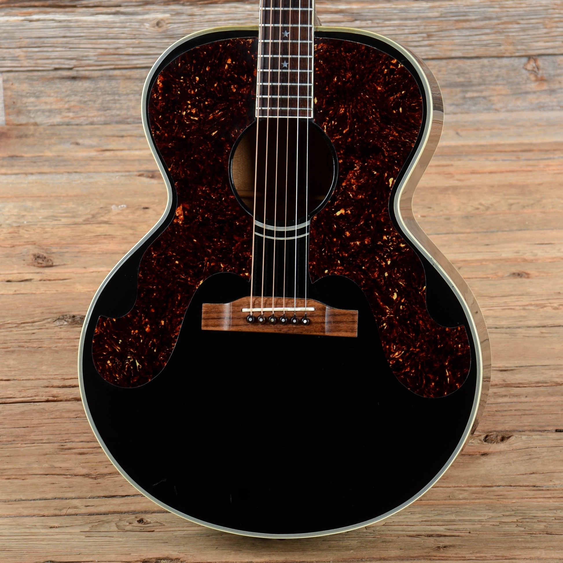 Gibson Everly Brothers J-185 Black 1989 Acoustic Guitars / Jumbo