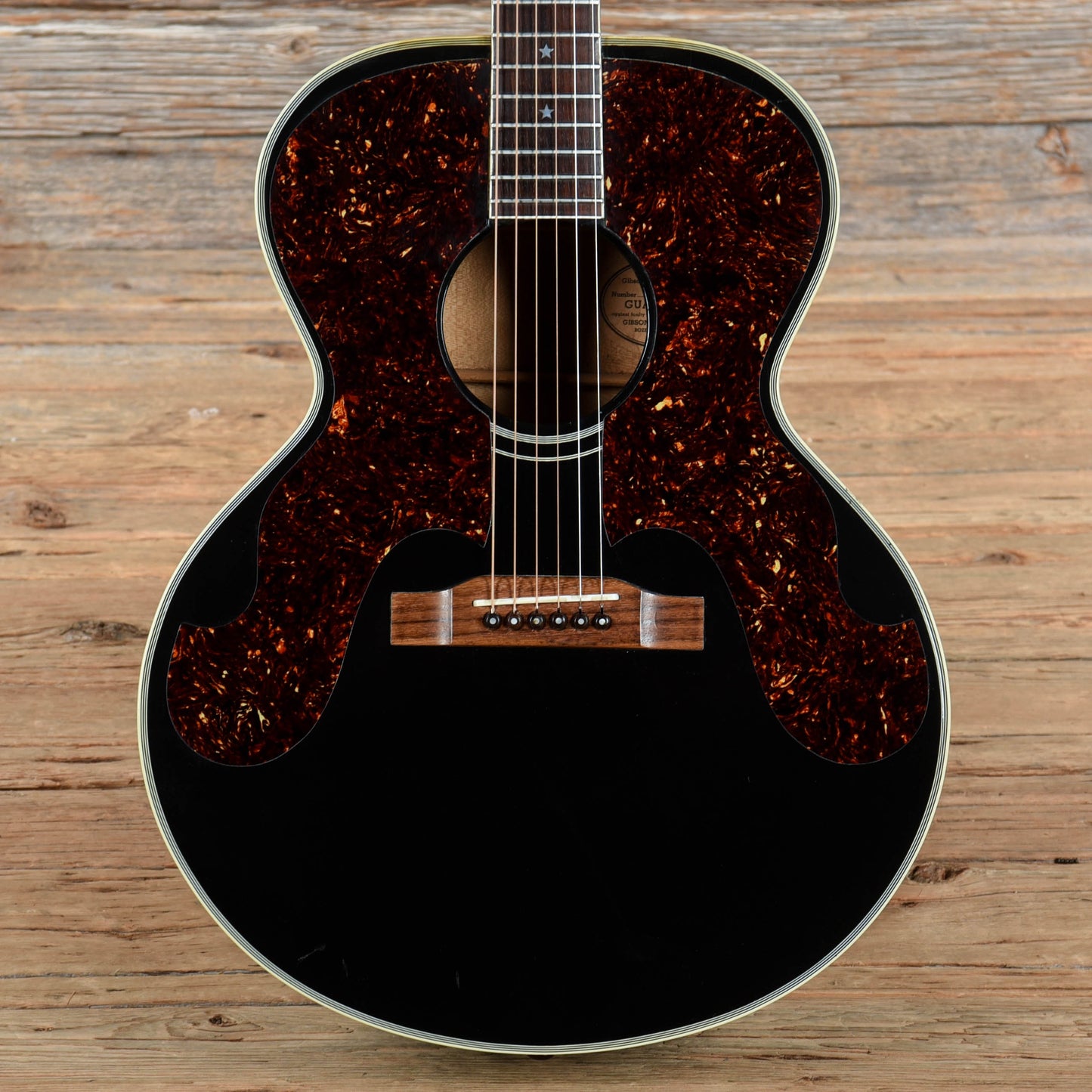 Gibson Everly Brothers J-185 Black 1989 Acoustic Guitars / Jumbo