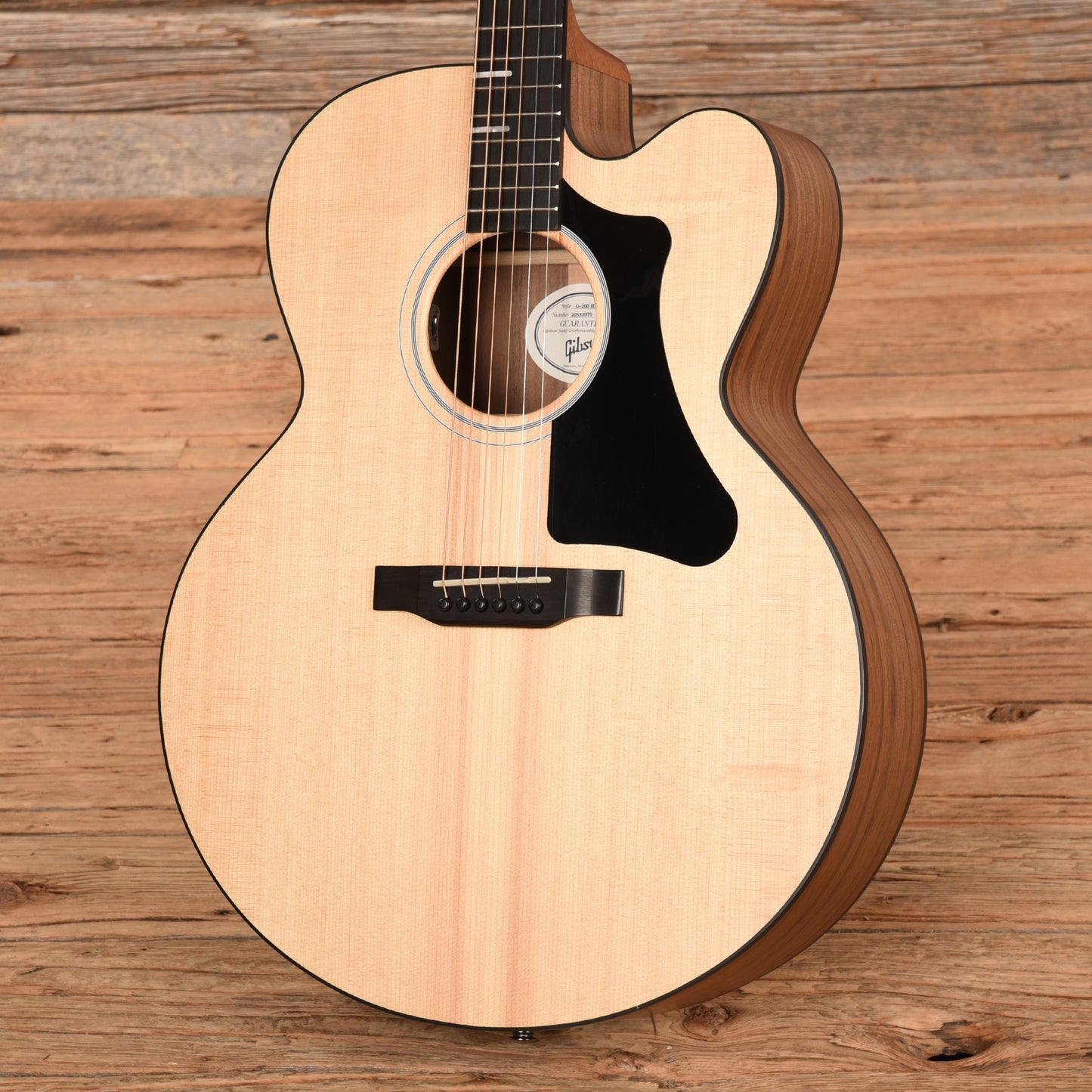 Gibson G-200 EC Natural - Dave Amato of REO Speedwagon Acoustic Guitars / Jumbo