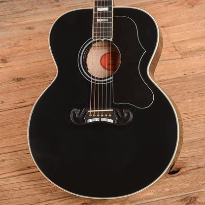Gibson Gibson Custom Modern SJ-200 Custom Ebony 2024 Acoustic Guitars / Jumbo