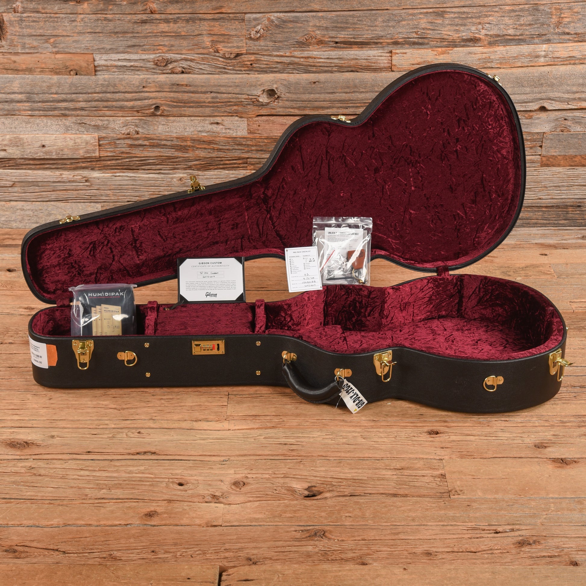 Gibson Gibson Custom Modern SJ-200 Custom Ebony 2024 Acoustic Guitars / Jumbo