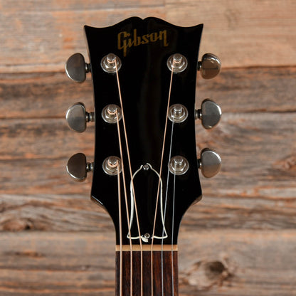 Gibson J-100 Black 1990 Acoustic Guitars / Jumbo