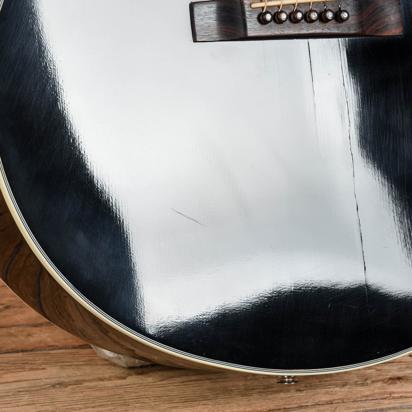 Gibson J-100 Black 1990 Acoustic Guitars / Jumbo